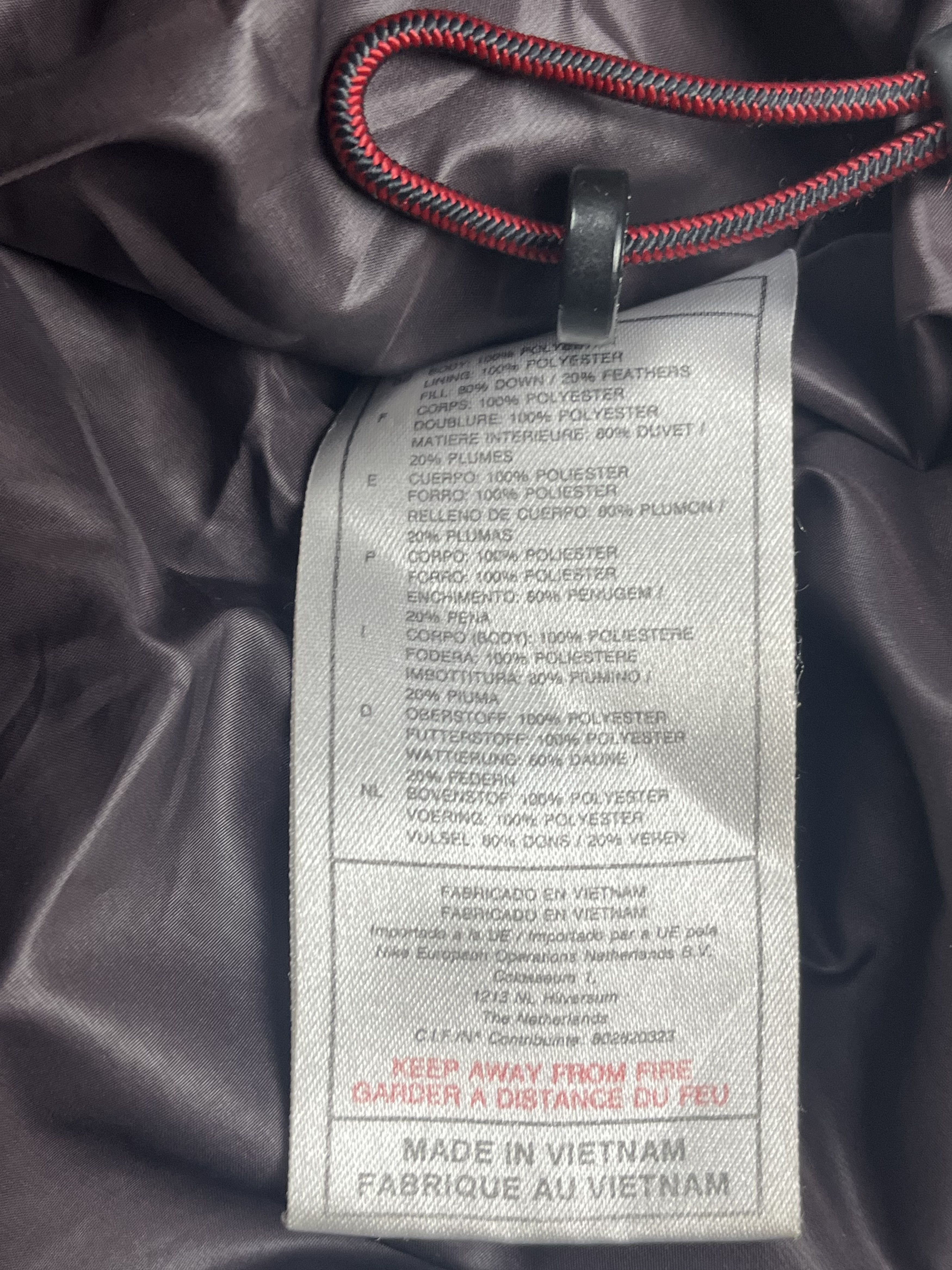 Nike Vintage Nike Brown Puffer Down Jacket Size XL Size US XL / EU 56 / 4 - 7 Thumbnail