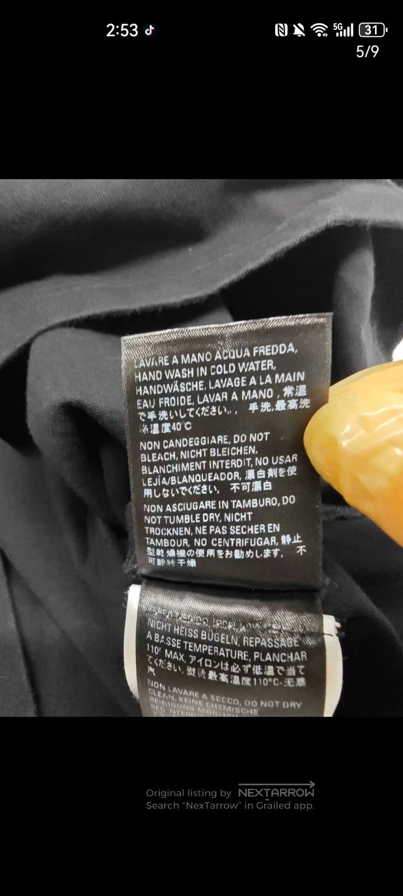 Balenciaga Balenciaga T-shirt Size US XXS / EU 40 - 4 Thumbnail