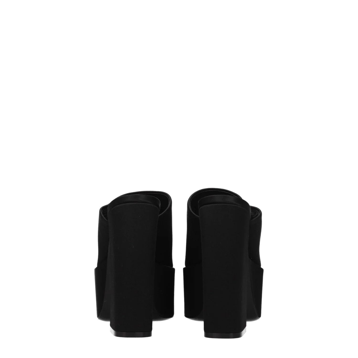 Paris Texas ob1o1e1124 Satin Sandals in Black Size US 7.5 / IT 37.5 - 5 Thumbnail