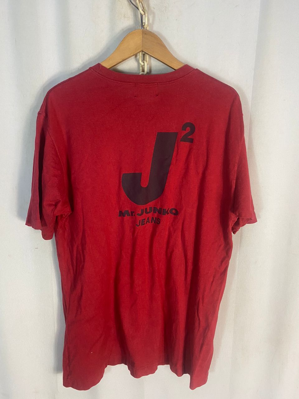 Mr. Junko Vintage mr junko jeans spellout backhit tshirt Size US L / EU 52-54 / 3 - 12 Thumbnail