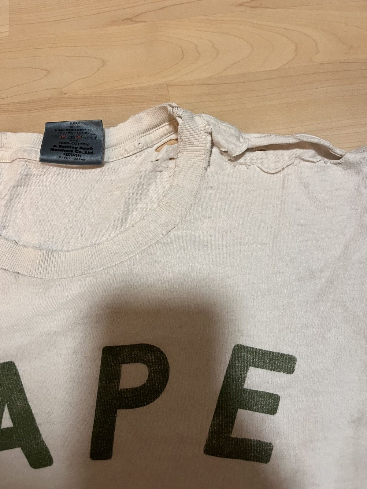Bape Bape vintage t Size US S / EU 44-46 / 1 - 2 Thumbnail