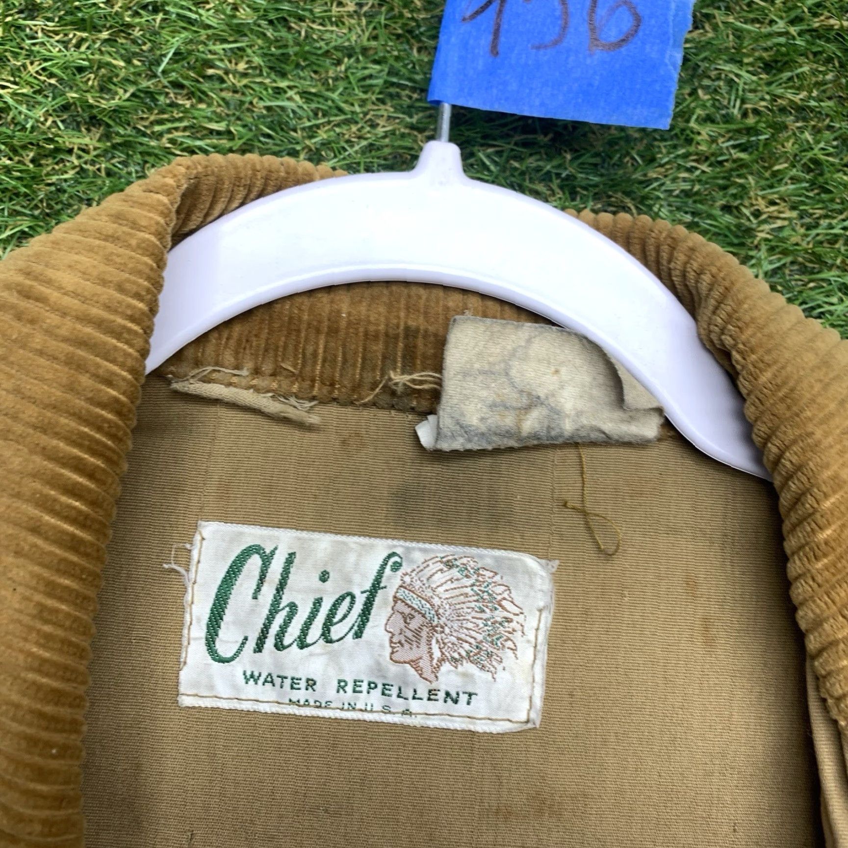 Vintage VINTAGE Chief Pontiac Brand Hunting Jacket Mens L Brown Canvas 90s Duck Field Jacket Mens Boys Girls 1960s Size US L / EU 52-54 / 3 - 7 Thumbnail