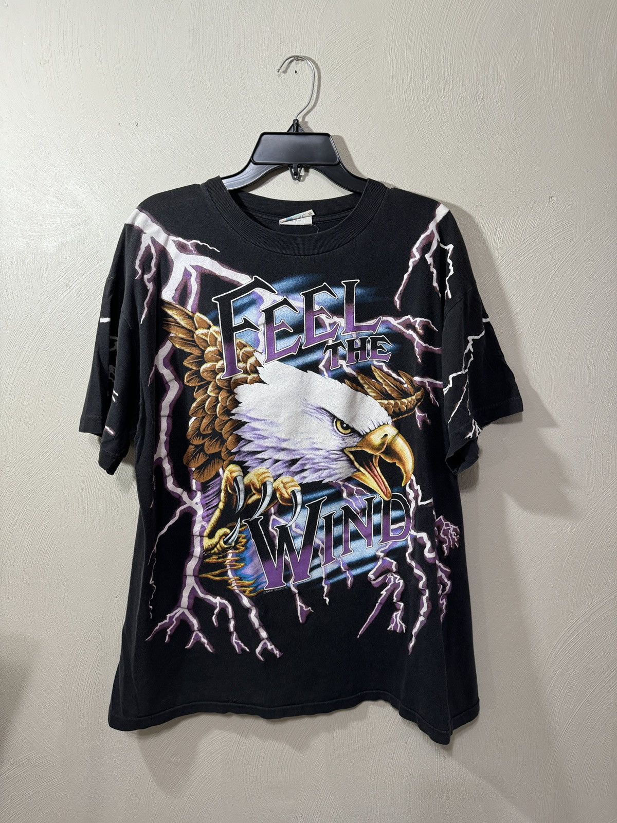 Vintage Vintage American Thunder Feel The Wind Kanye West T Shirt 