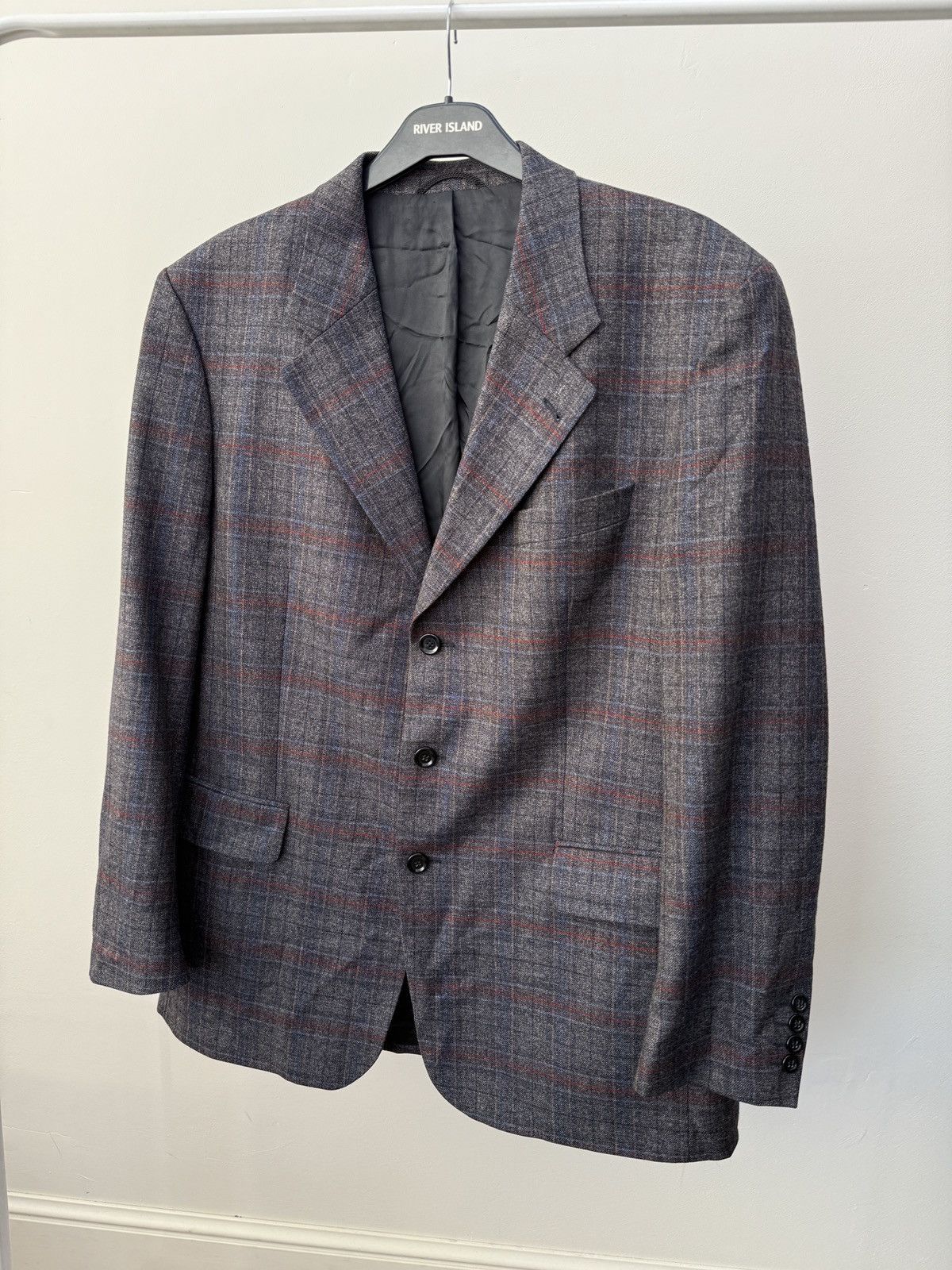 Other Vintage Ritex Mens Blazer Loro Piana Winter Merino Wool Size 54R - 4 Thumbnail