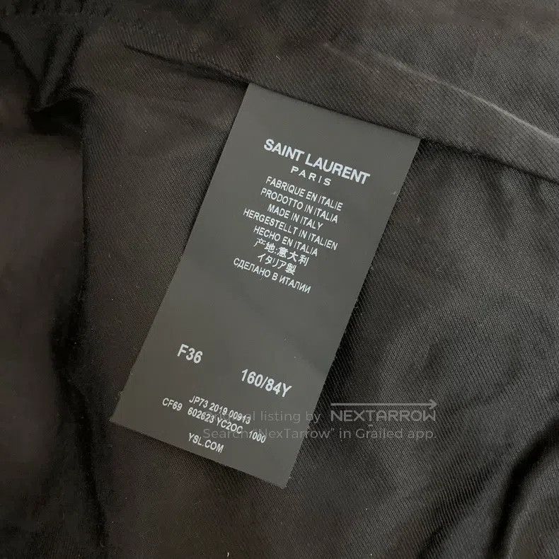 Saint Laurent Paris Saint Laurent Paris Leather Jacket Jacket Size XS / US 0-2 / IT 36-38 - 4 Thumbnail