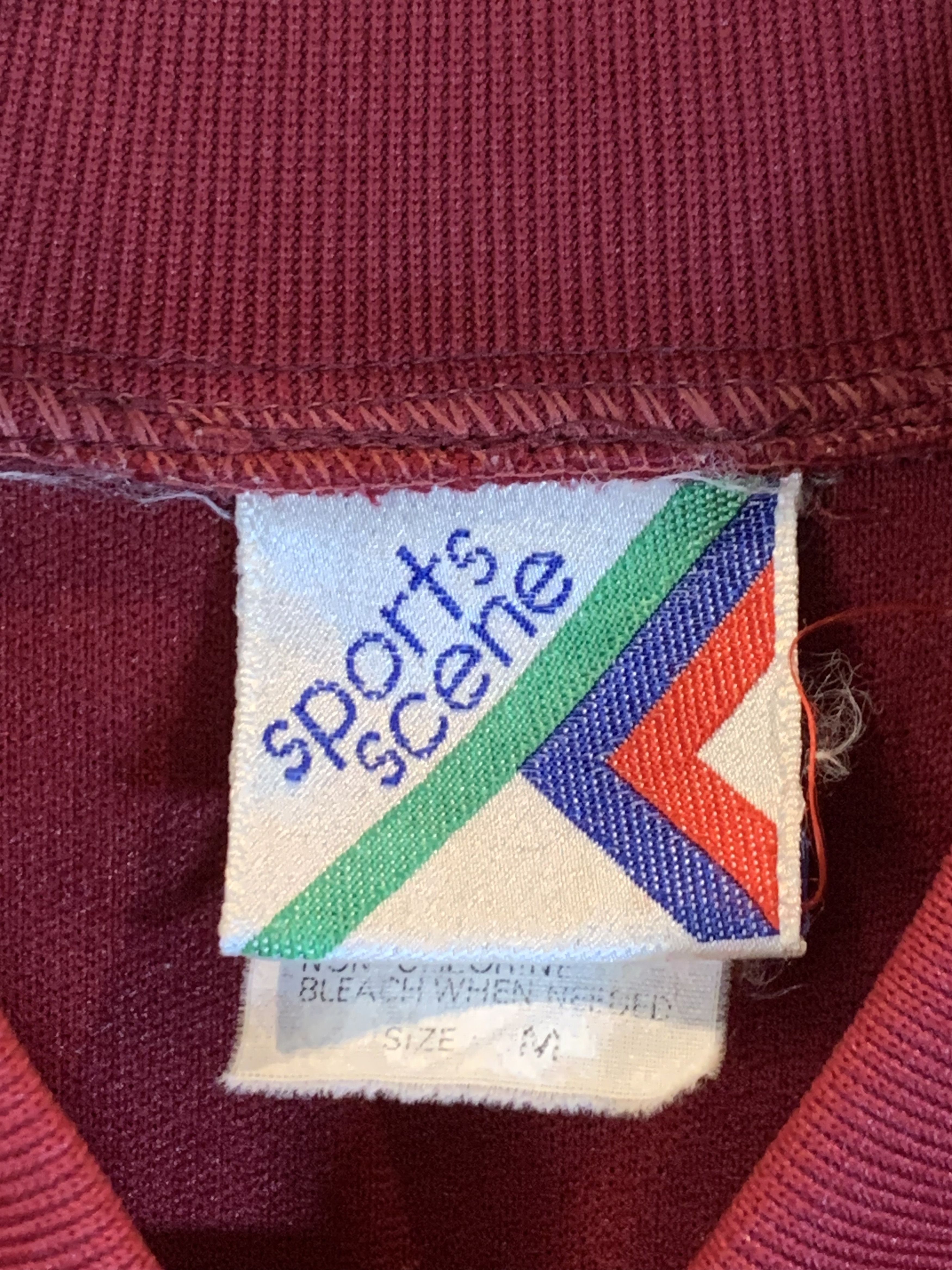 Vintage *RARE* Vintage 70’s Striped Sports Scene Track Zip Jacket M Size US M / EU 48-50 / 2 - 4 Thumbnail