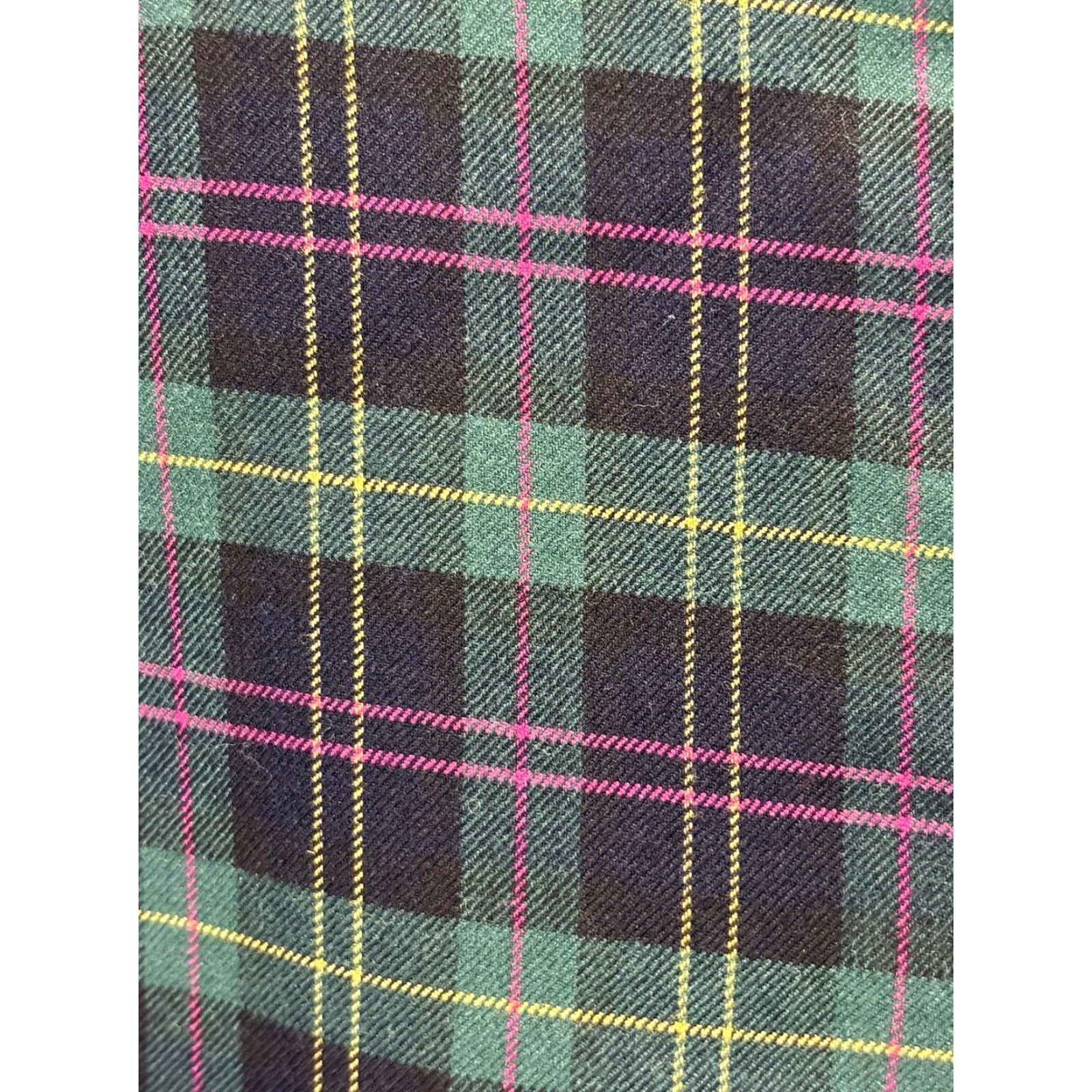 Talbots Talbots Hampshire Pants Women 24W Plus Plaid Wool Blend Ankle Multicolor Womens Size 42" / US 20 - 6 Thumbnail