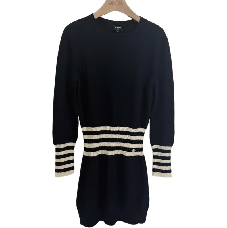 knee length dresses for ladies Chanel Dress Medium