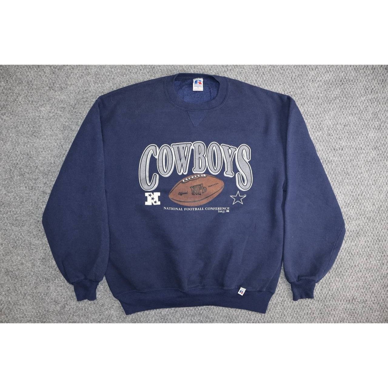 Russell Athletic Vintage Dallas Cowboys Sweatshirt Mens XL Russell Athletic Size US XL / EU 56 / 4 - 1 Thumbnail