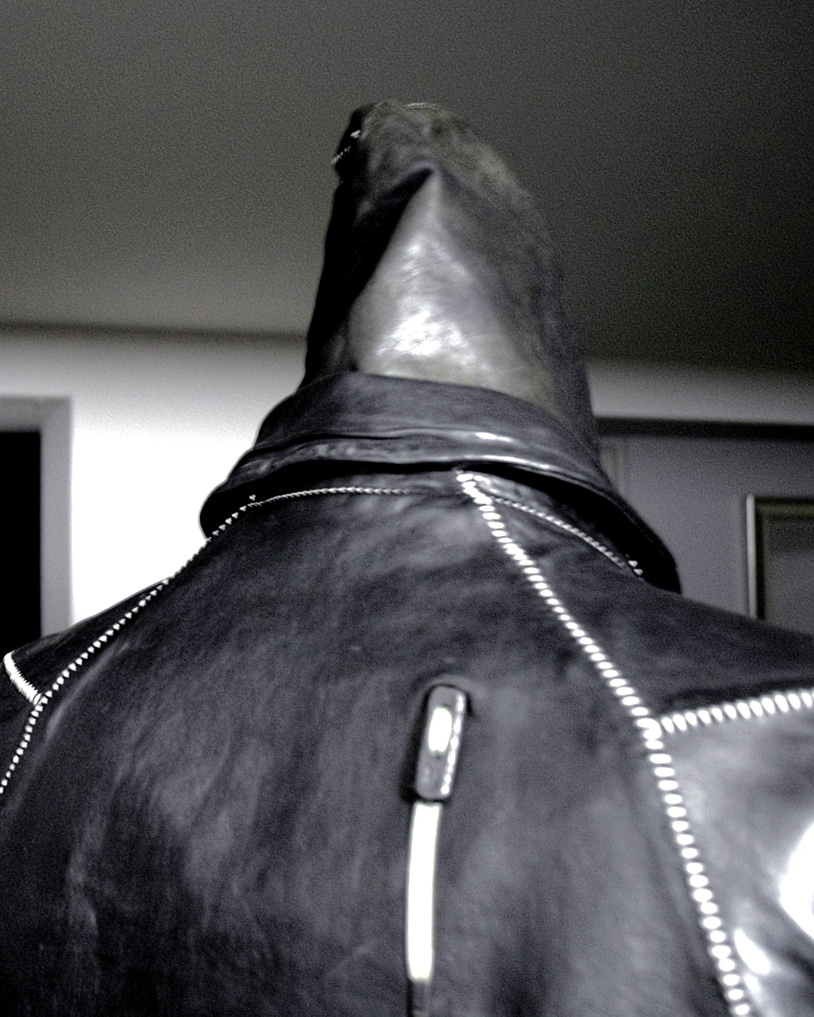 Boris Bidjan Saberi Boris Bidjan Saberi J2-F235 hooded horse skin jacket Size US S / EU 44-46 / 1 - 1 Thumbnail