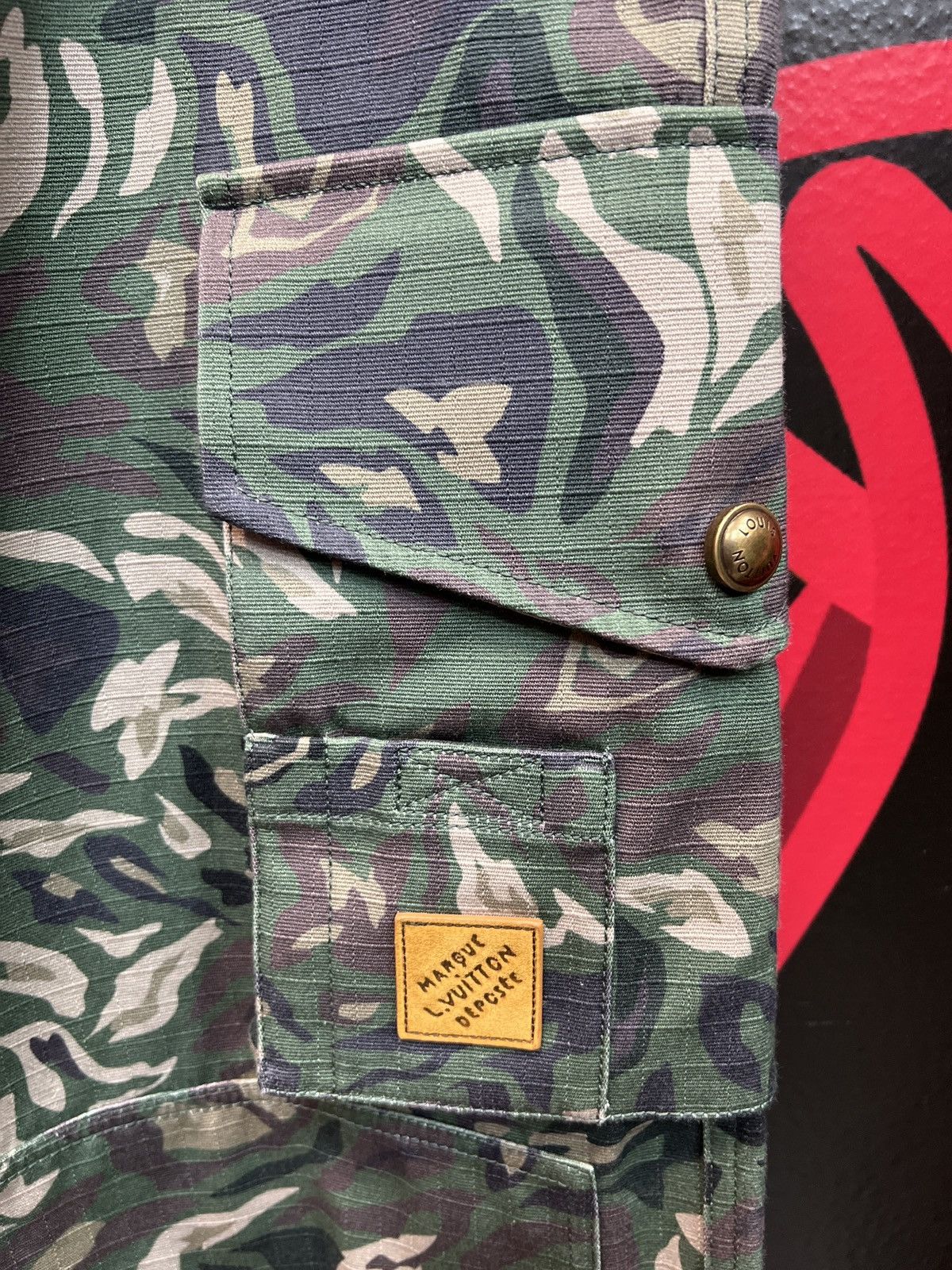 Louis Vuitton Louis Vuitton Camo Cargo Pants Size US 32 / EU 48 - 3 Thumbnail