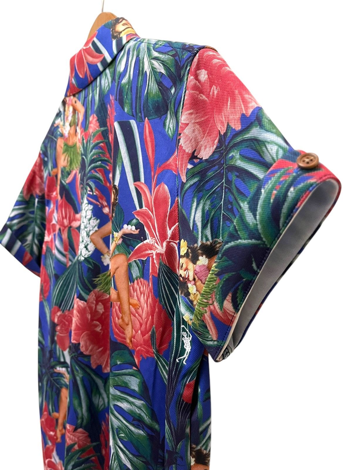 Japanese Brand Japanese Brand Mark & Lona Floral Design Polo Size US L / EU 52-54 / 3 - 4 Thumbnail