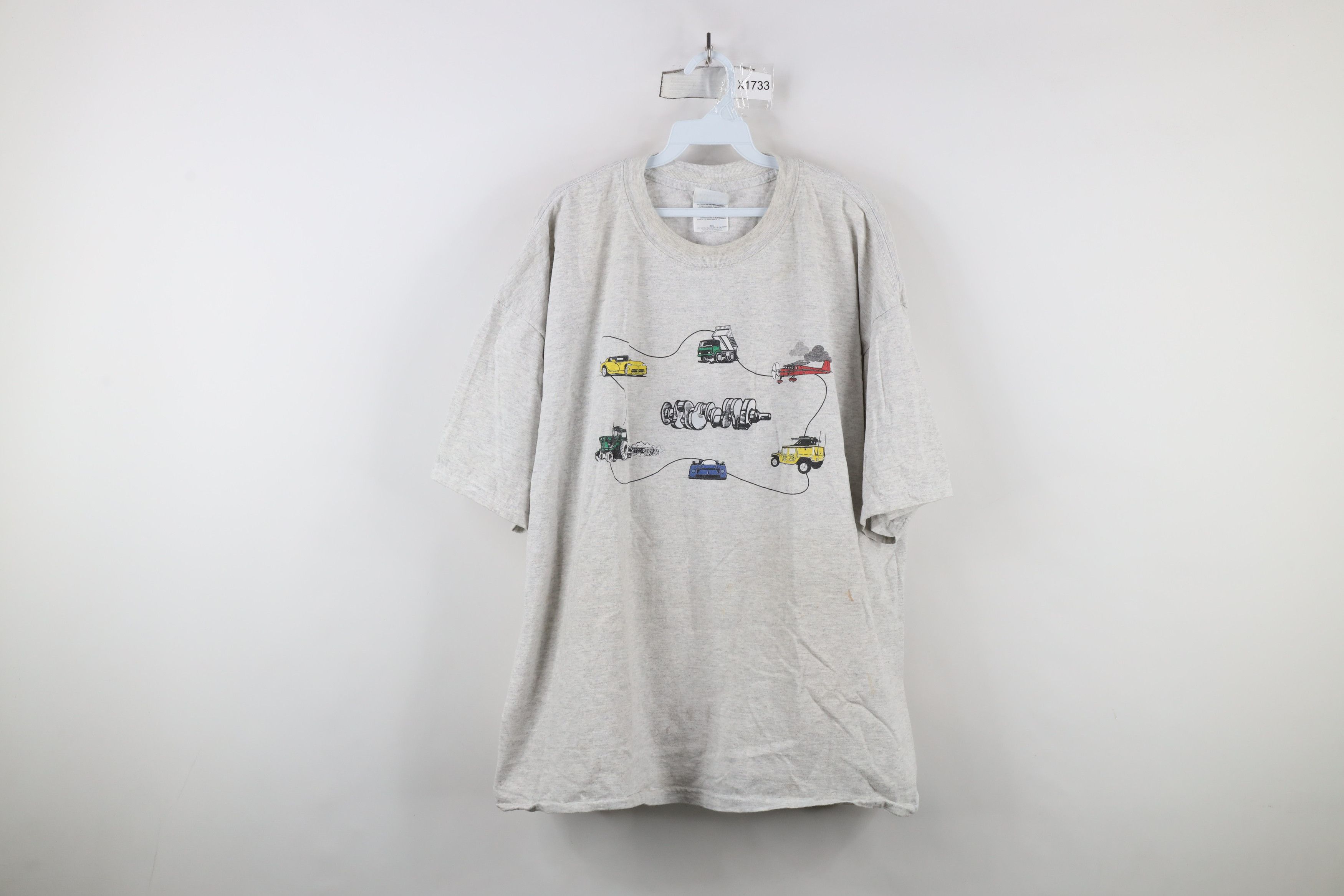 Vintage Vintage Norton Manufacturing Company Engines T-Shirt Gray Size US XXL / EU 58 / 5 - 1 Thumbnail