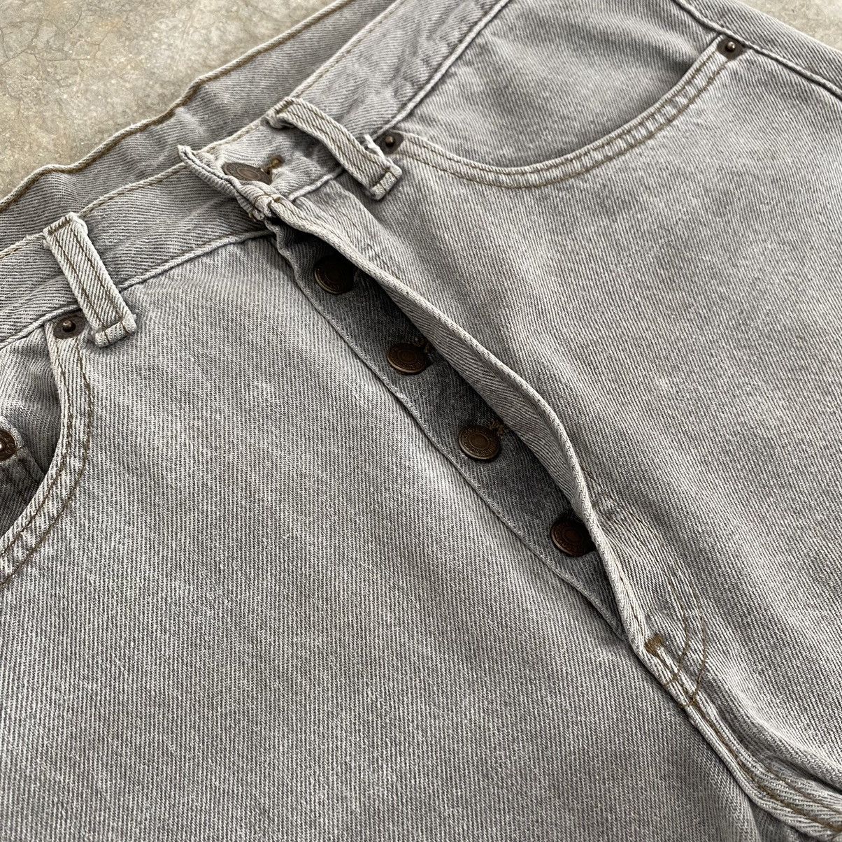 Levi's Size 30x29 VTG 1992 Levis 501 Desert Grey Denim Jeans Size US 30 / EU 46 - 11 Thumbnail