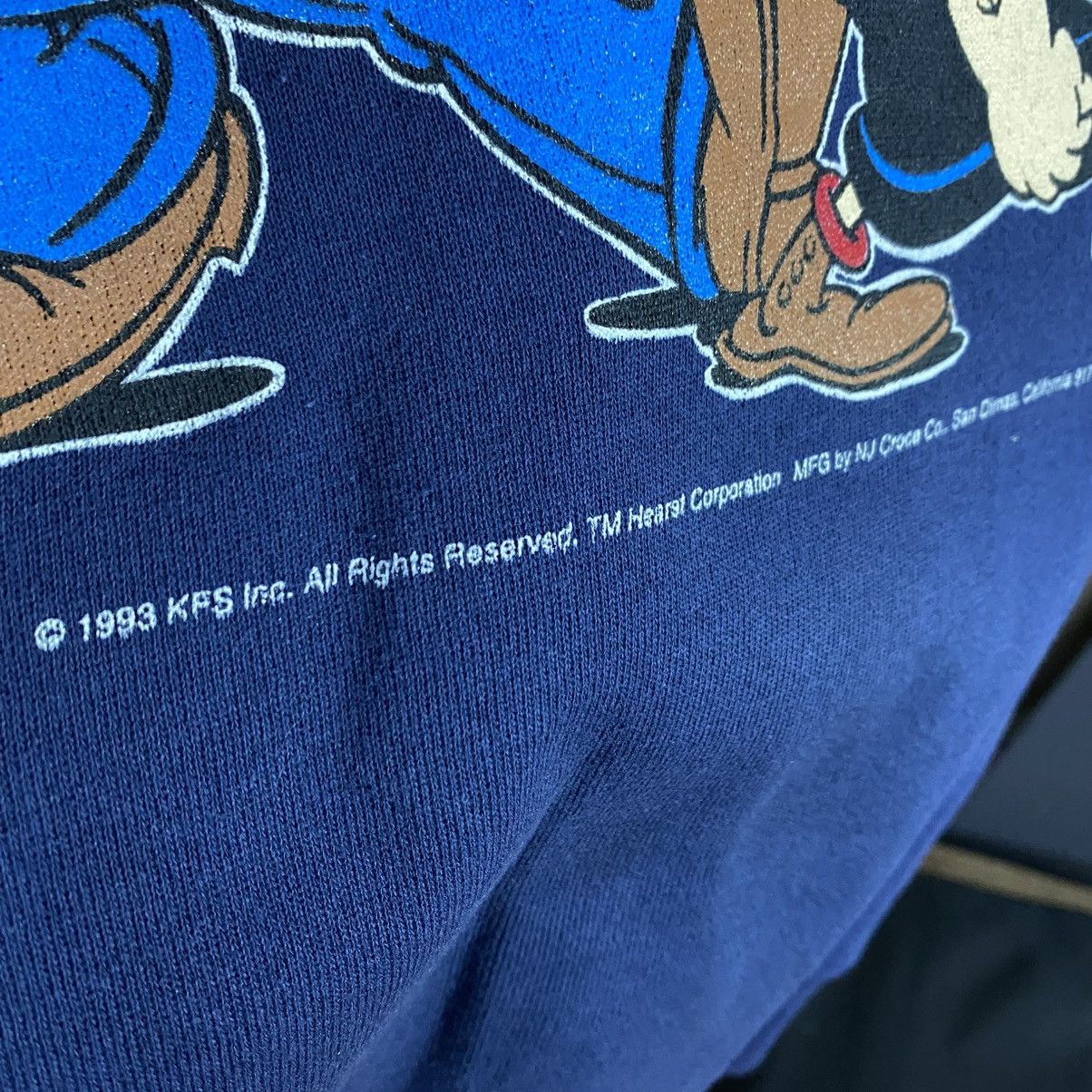 Vintage Vintage 1993 POPEYE Classic Cartoon Sweatshirt Size US M / EU 48-50 / 2 - 4 Thumbnail