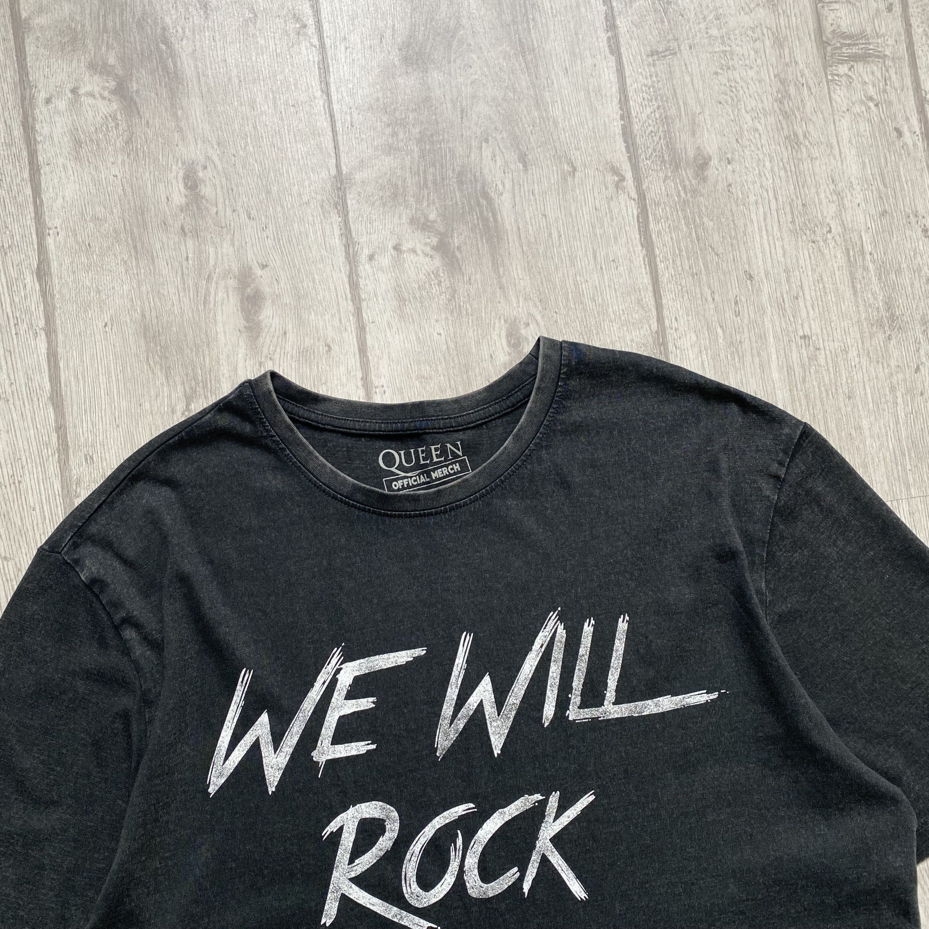 Band Tees 🎙️ Queen Band Tee We Will Rock You y2k Bohemian Rhapsody Size US M / EU 48-50 / 2 - 3 Thumbnail
