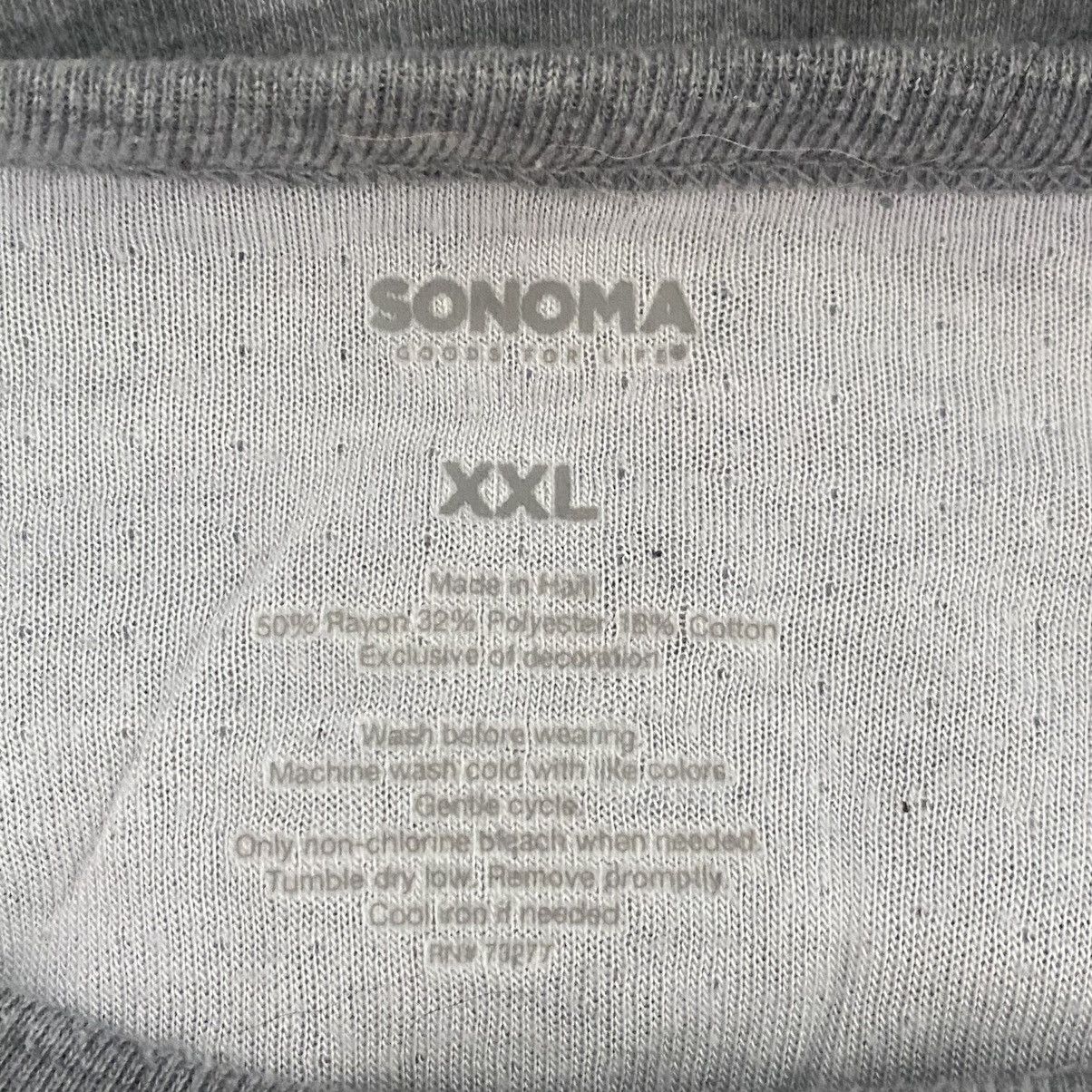 Sonoma Sonoma Grey Fleece Lined Sweatshirt Men’s Size XXL Size US XXL / EU 58 / 5 - 5 Thumbnail
