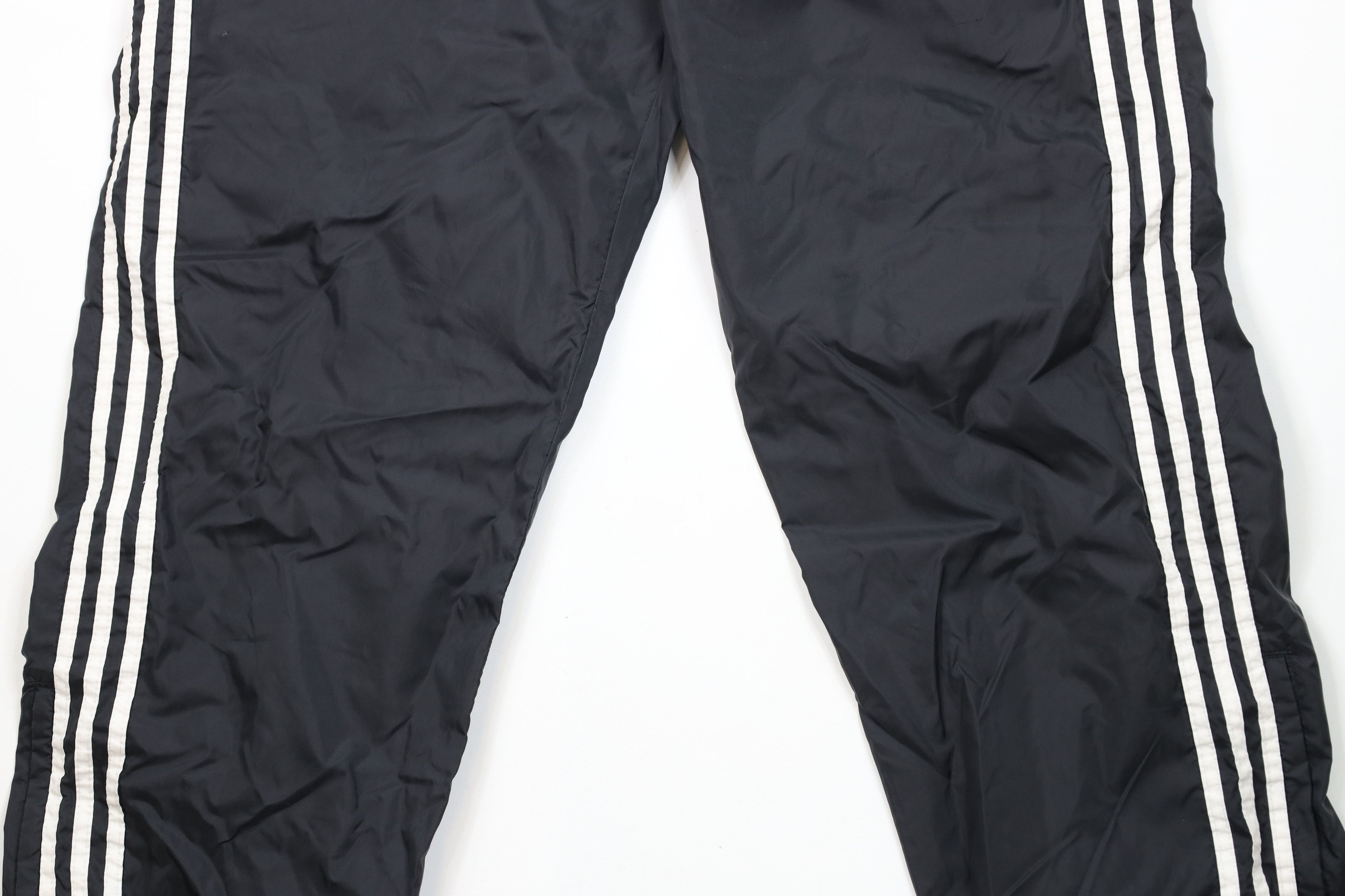 Adidas × Vintage Vintage 90s Adidas Cuffed Nylon Windbreaker Joggers Pants Size US 38 / EU 54 - 3 Thumbnail