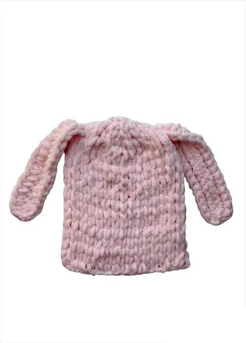 Other Handmade Knitted Balaclava Rabbit Bunny Style Size ONE SIZE - 4 Thumbnail