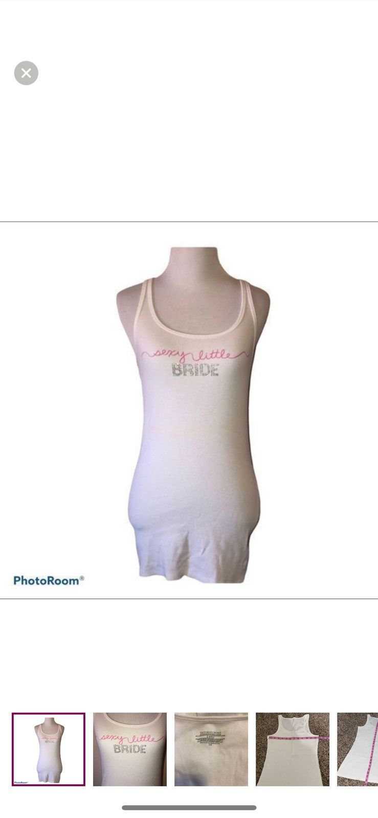Victoria's Secret Victoria’s Secret large bride tank top Size L / US 10 / IT 46 - 1 Thumbnail