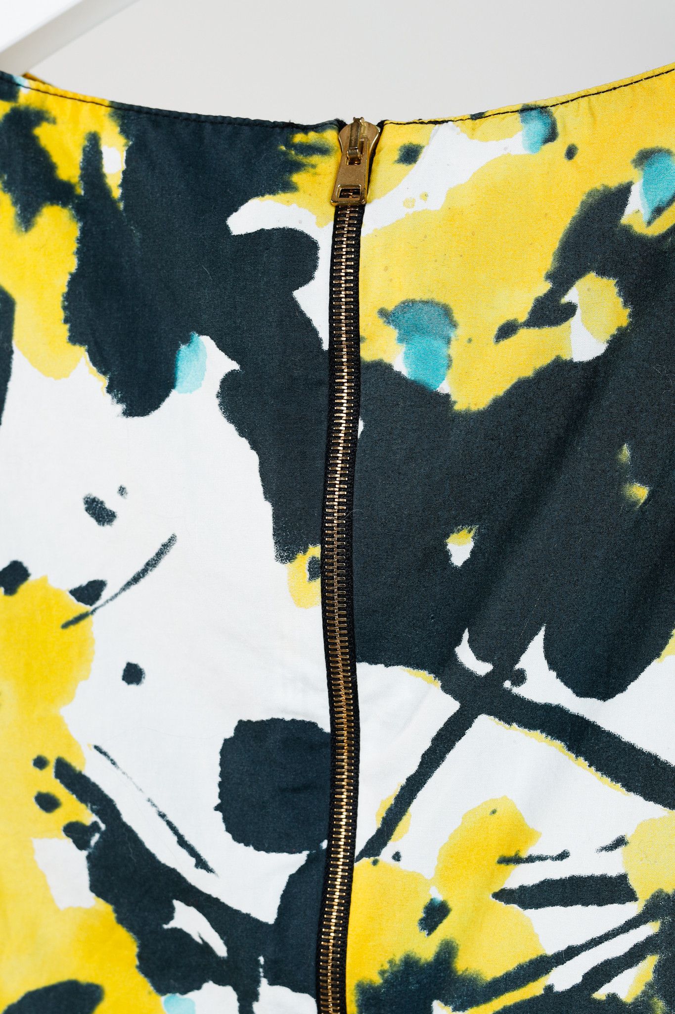 Marni Marni Abstract Yellow Flowers Sleeveless Blouse Size S / US 4 / IT 40 - 8 Thumbnail