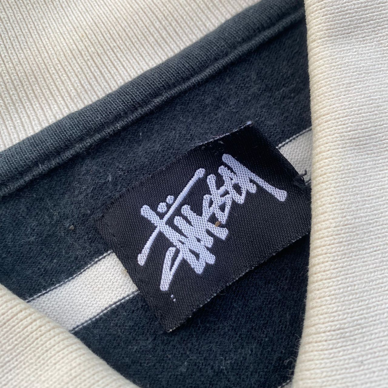 Stussy Vintage Stussy Stripe Polo Shirt Size US XL / EU 56 / 4 - 14 Thumbnail