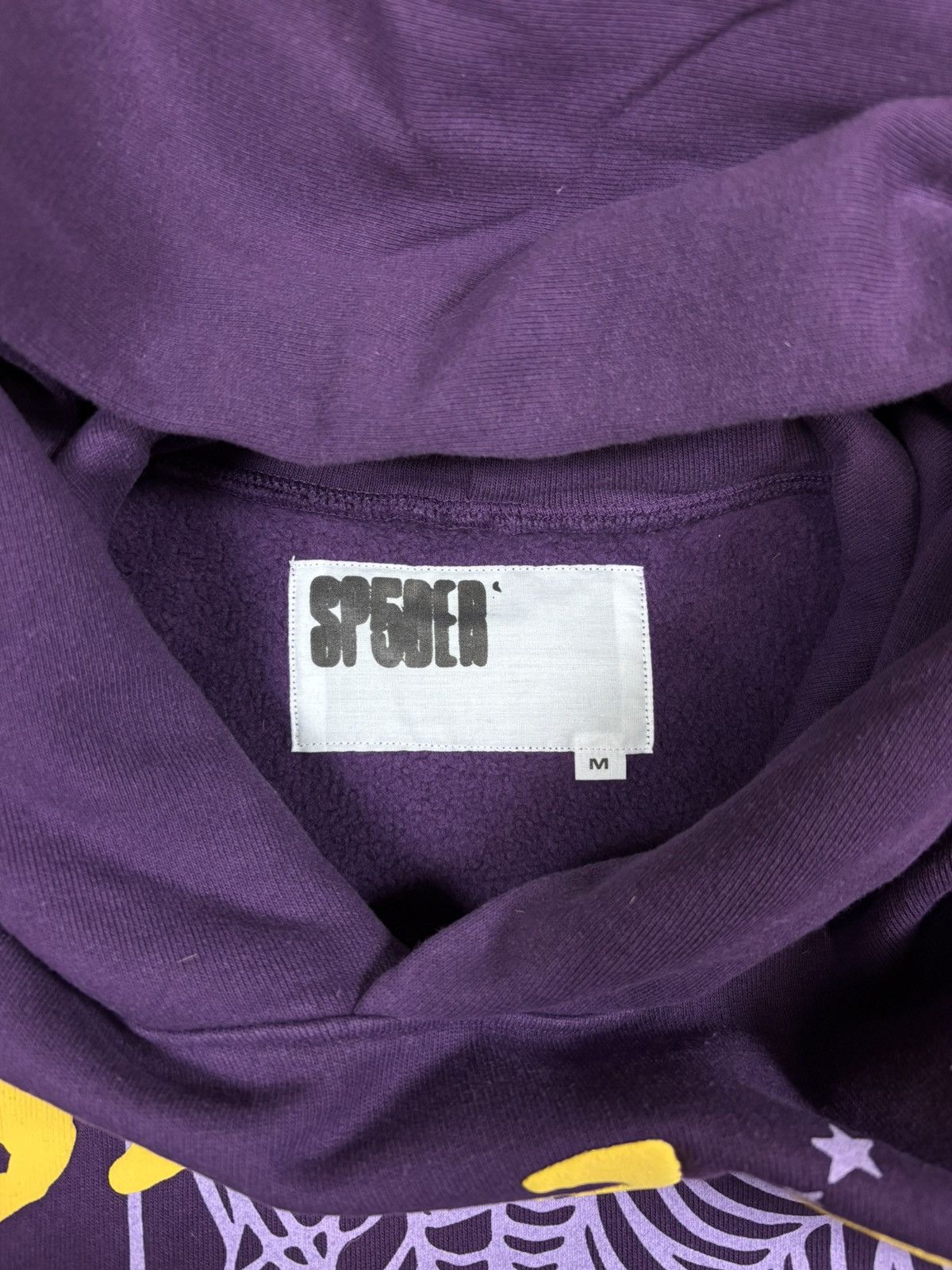 Sp5der Sp5der OG Web V2 Star Hoodie, Purple Size US M / EU 48-50 / 2 - 10 Thumbnail
