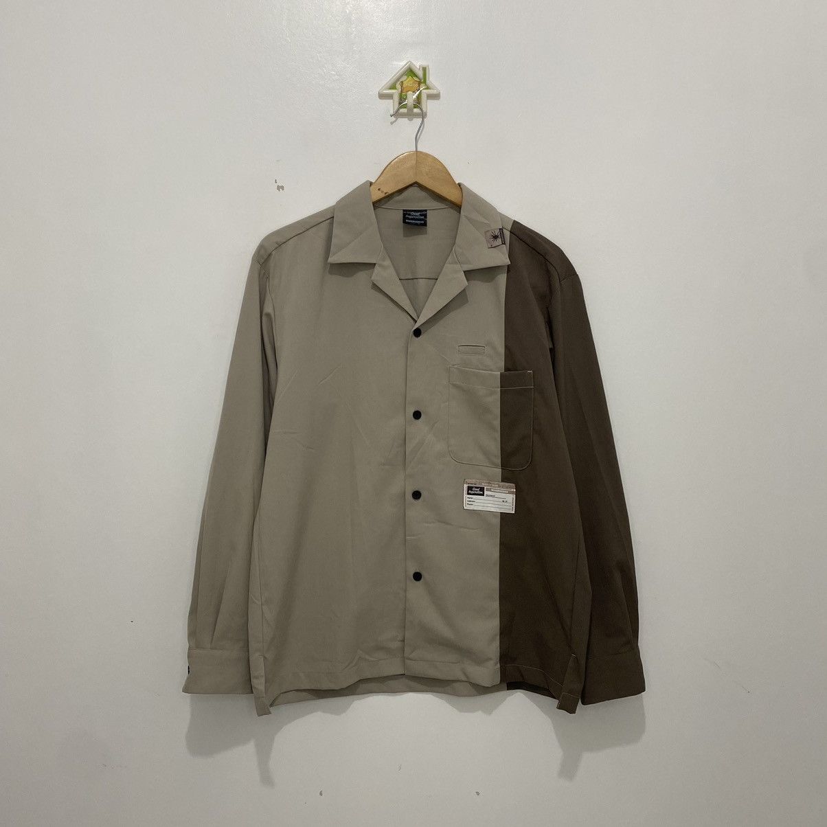 Maison MIHARA YASUHIRO GU Miharayasuhiro Two Tone Shirt Size US M / EU 48-50 / 2 - 1 Thumbnail