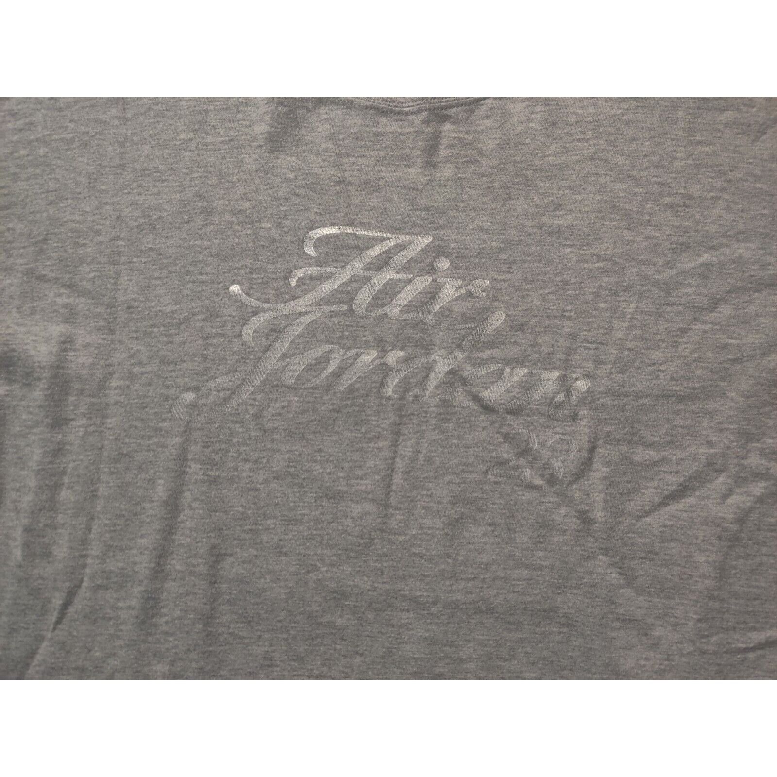 Jordan Brand Air Jordan Shirt Adult Mens Large Gray Spell Out Size US L / EU 52-54 / 3 - 2 Thumbnail