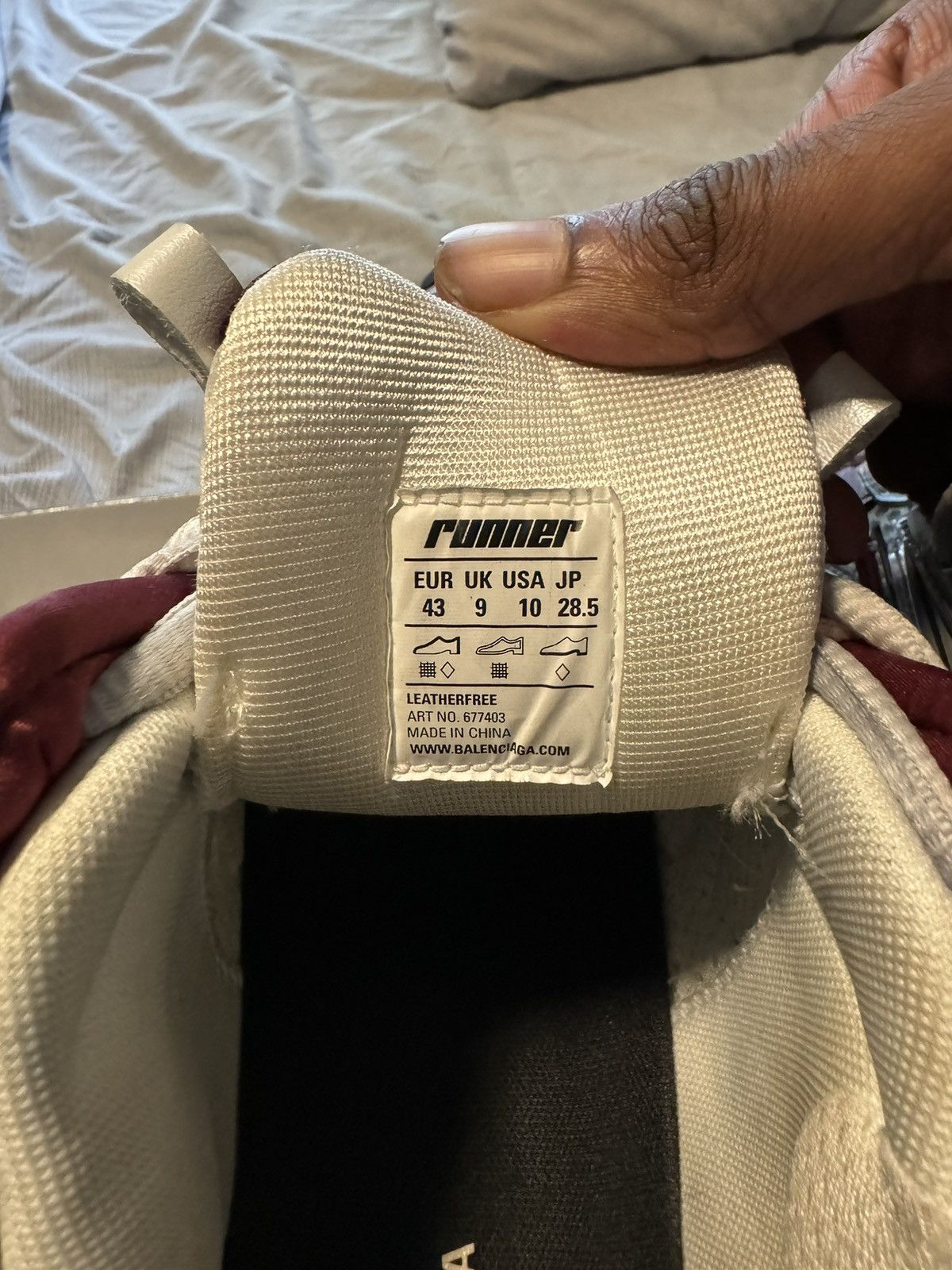 Balenciaga Balenciaga Men Runner Size US 10 / EU 43 - 5 Thumbnail