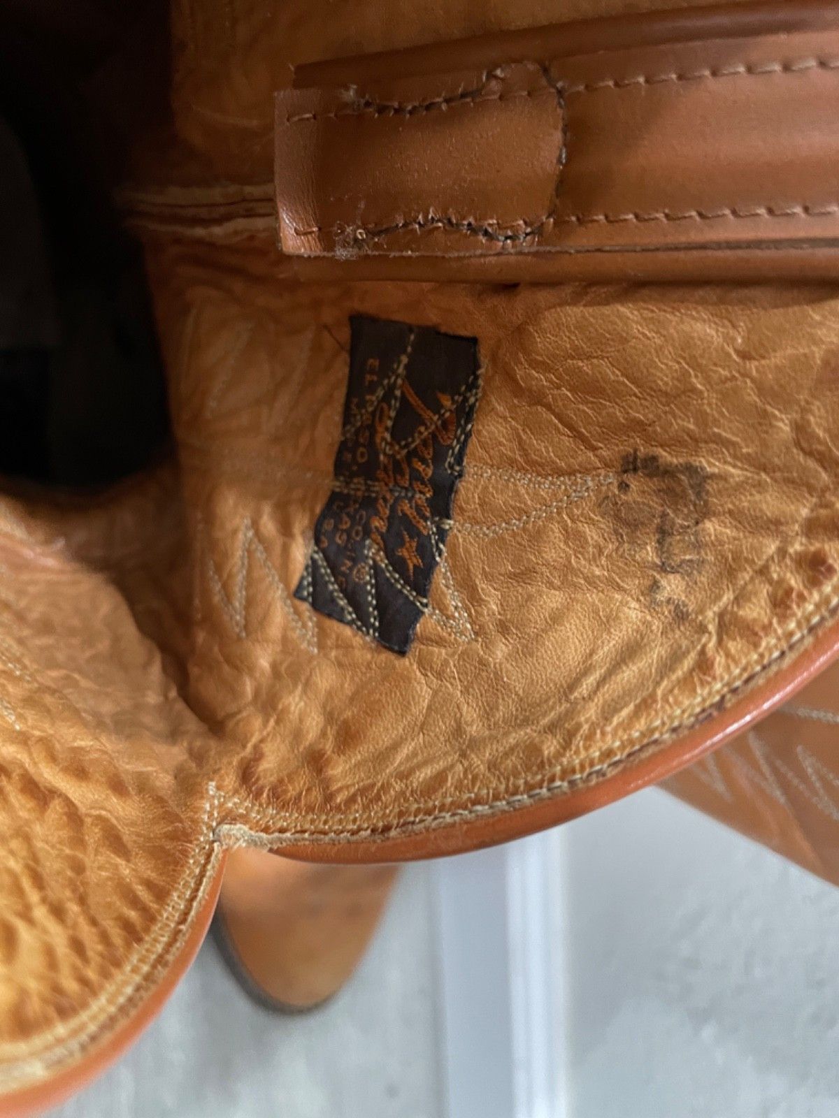 Tony Lama 🔥 Tony Lama® RARE Vintage Two-Toned Ostrich Cowboy Boots Size US 11 / EU 44 - 4 Thumbnail