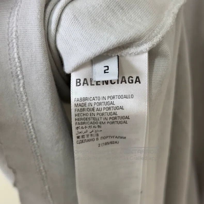 Balenciaga Balenciaga Flame rock destroyed T-shirt Size US M / EU 48-50 / 2 - 4 Thumbnail