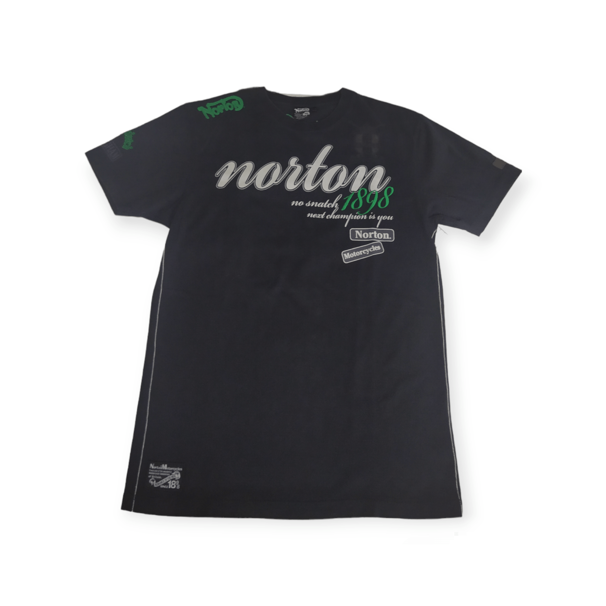 Vintage Norton Motorcycles Vintage Graphic T-Shirt Black Size US M / EU 48-50 / 2 - 1 Thumbnail