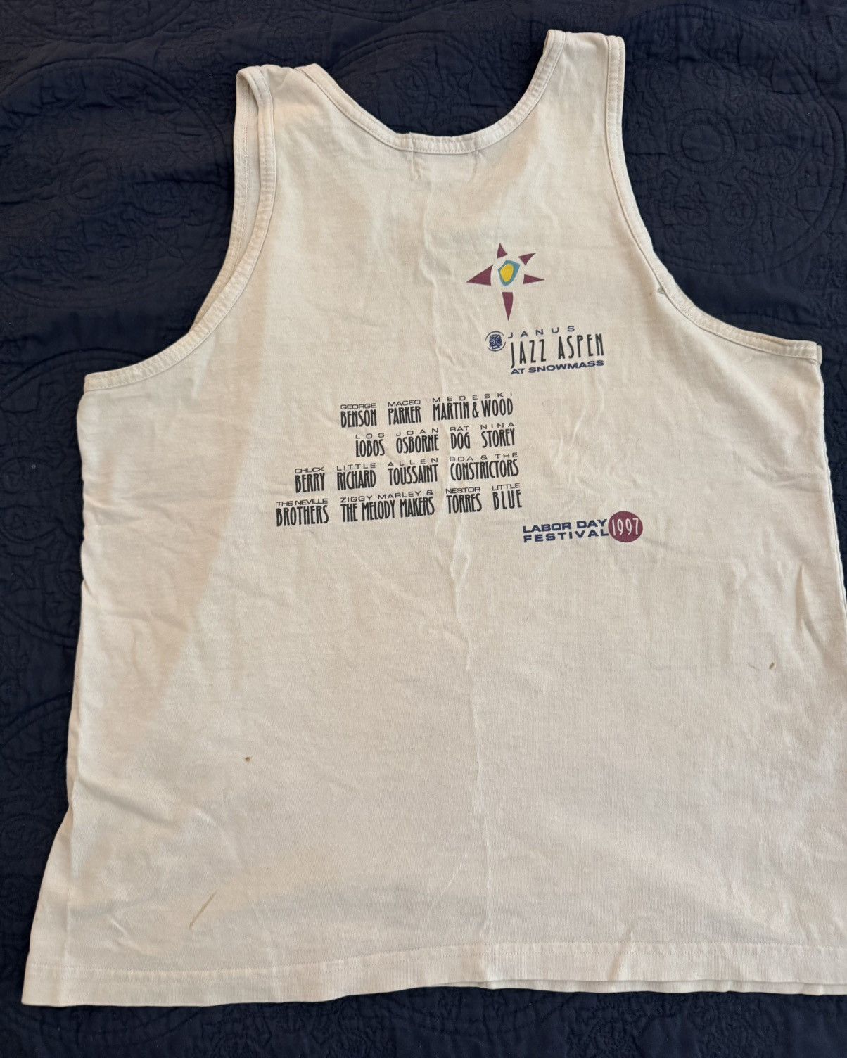 Roots Authentic jazz fest tank top Size US XL / EU 56 / 4 - 2 Thumbnail