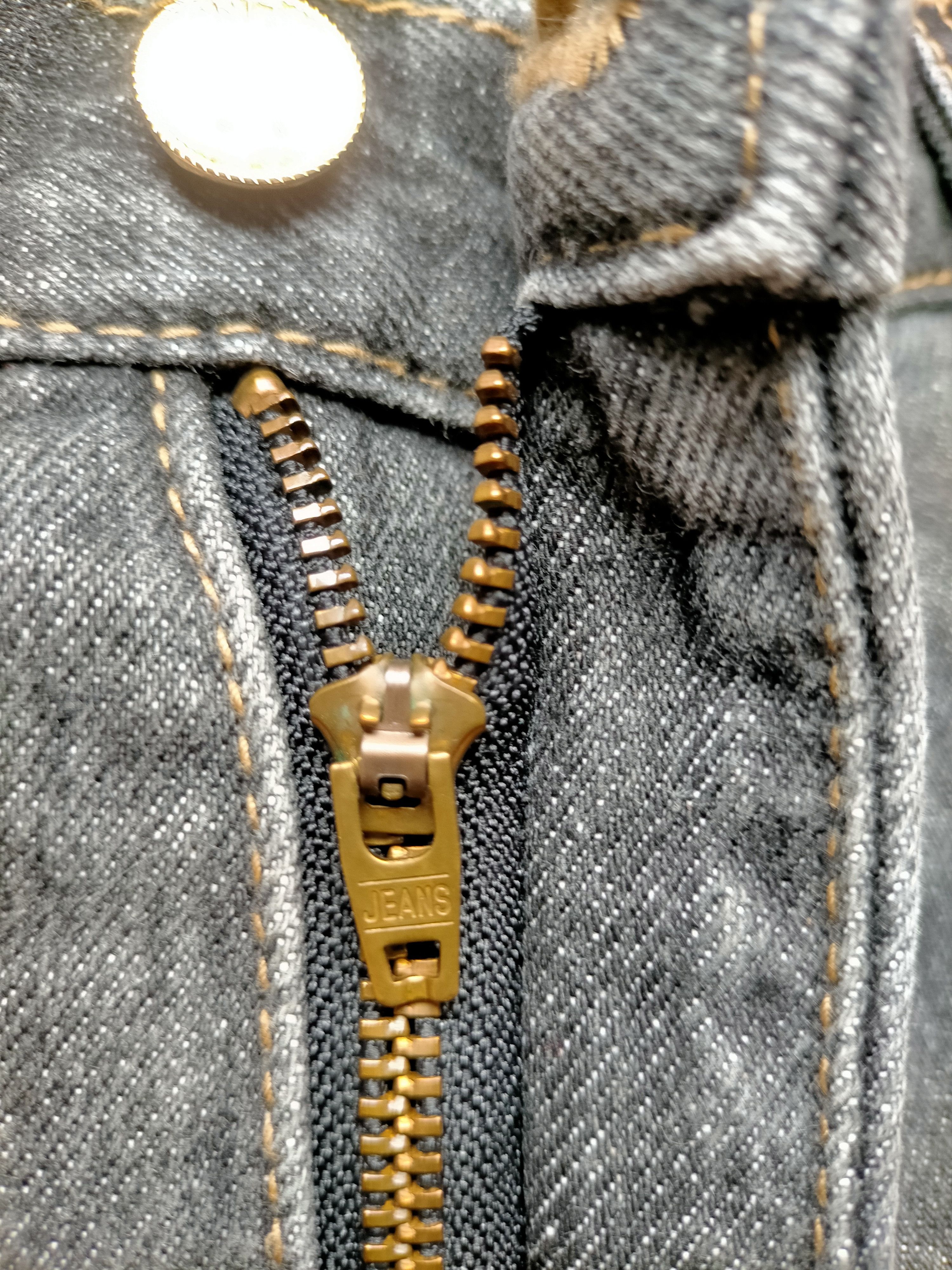 Celine 90s Celine Paris Black Denim Pants Size US 32 / EU 48 - 16 Thumbnail