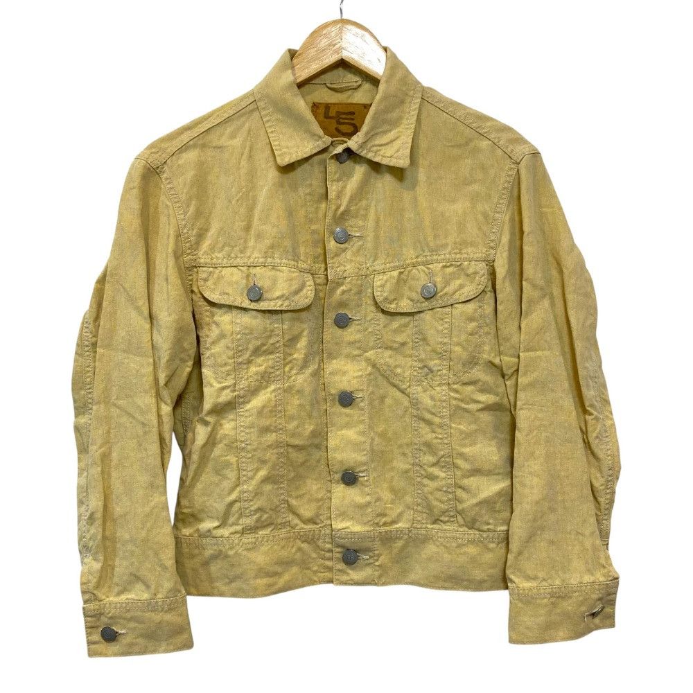 Other 45 45R Linen Denim Jacket Textile Outerwear 80510092 DUTY FREE for USA Size ONE SIZE - 1 Thumbnail