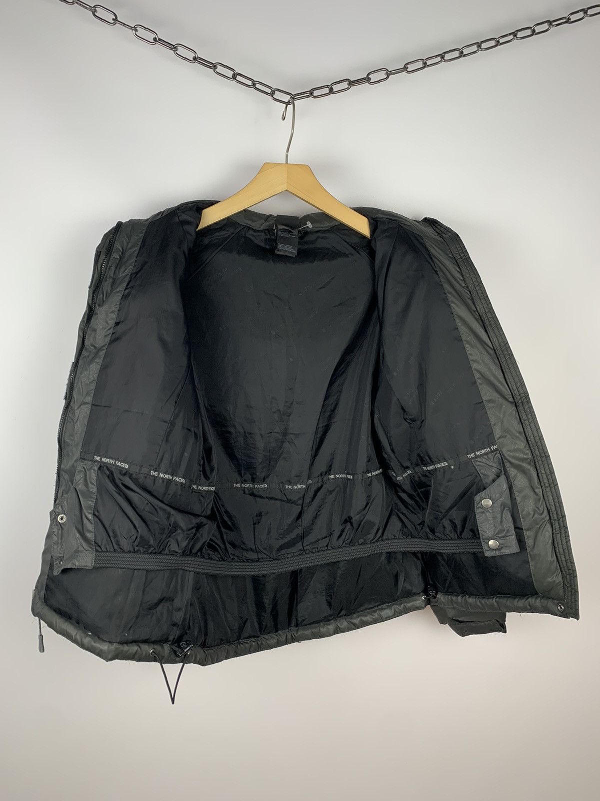 The North Face Vintage The North Face 550 Puffer Down Full Zip Jacket Hood Size S / US 4 / IT 40 - 17 Thumbnail