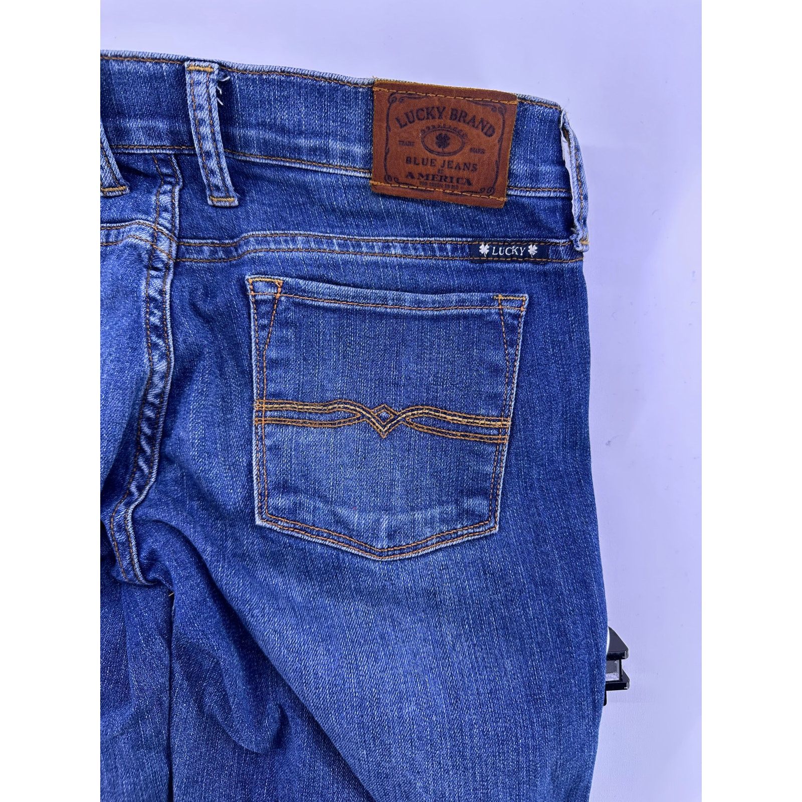 Lucky Brand Lucky Brand Blue Skinny Jeans Size 0 Size 25" / US 0 / IT 36 - 10 Thumbnail