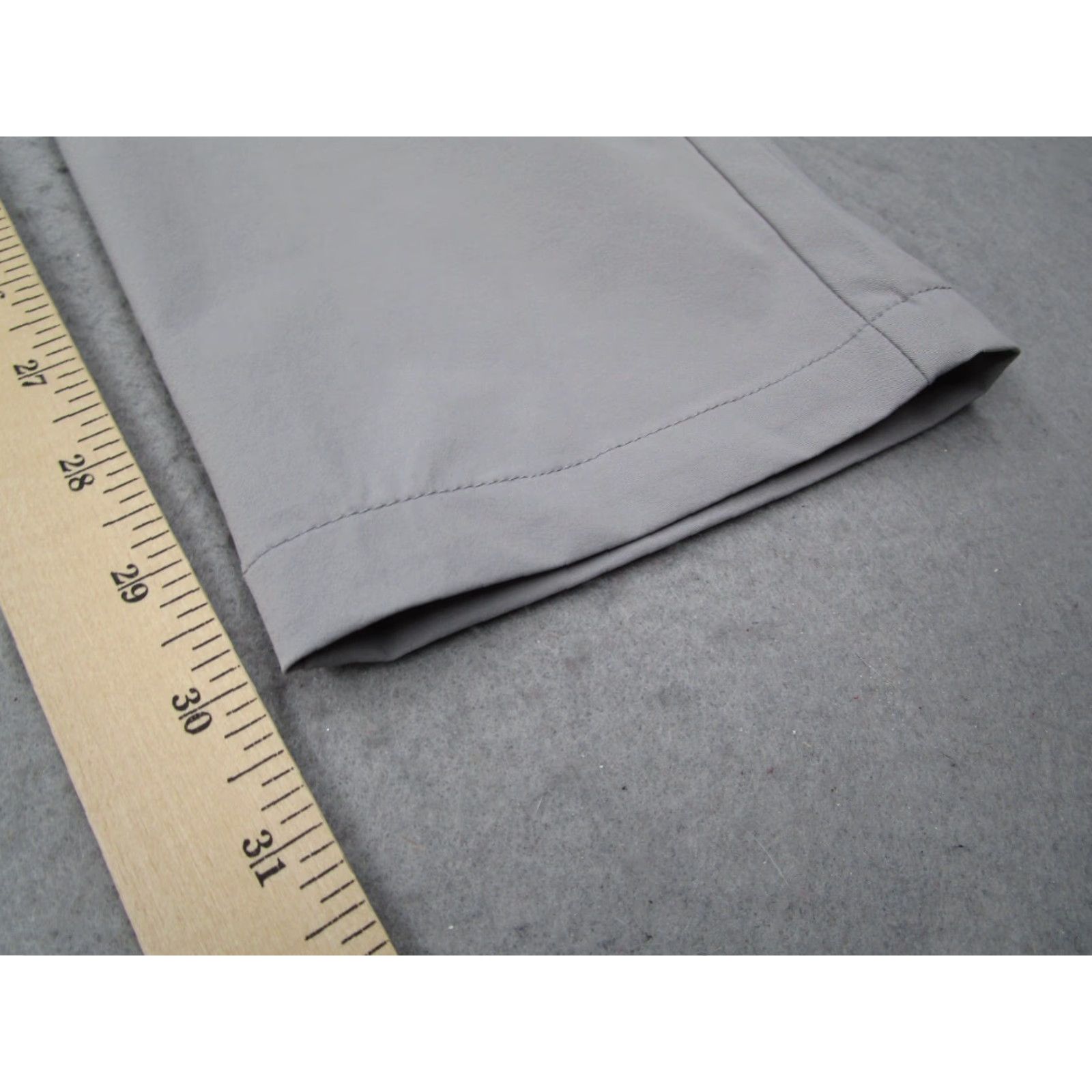 Vintage SWET TAILOR Performance Pants Men's 32 Gray Nylon Spandex Casual Travel Work Chino 32x30 Size US 32 / EU 48 - 6 Thumbnail
