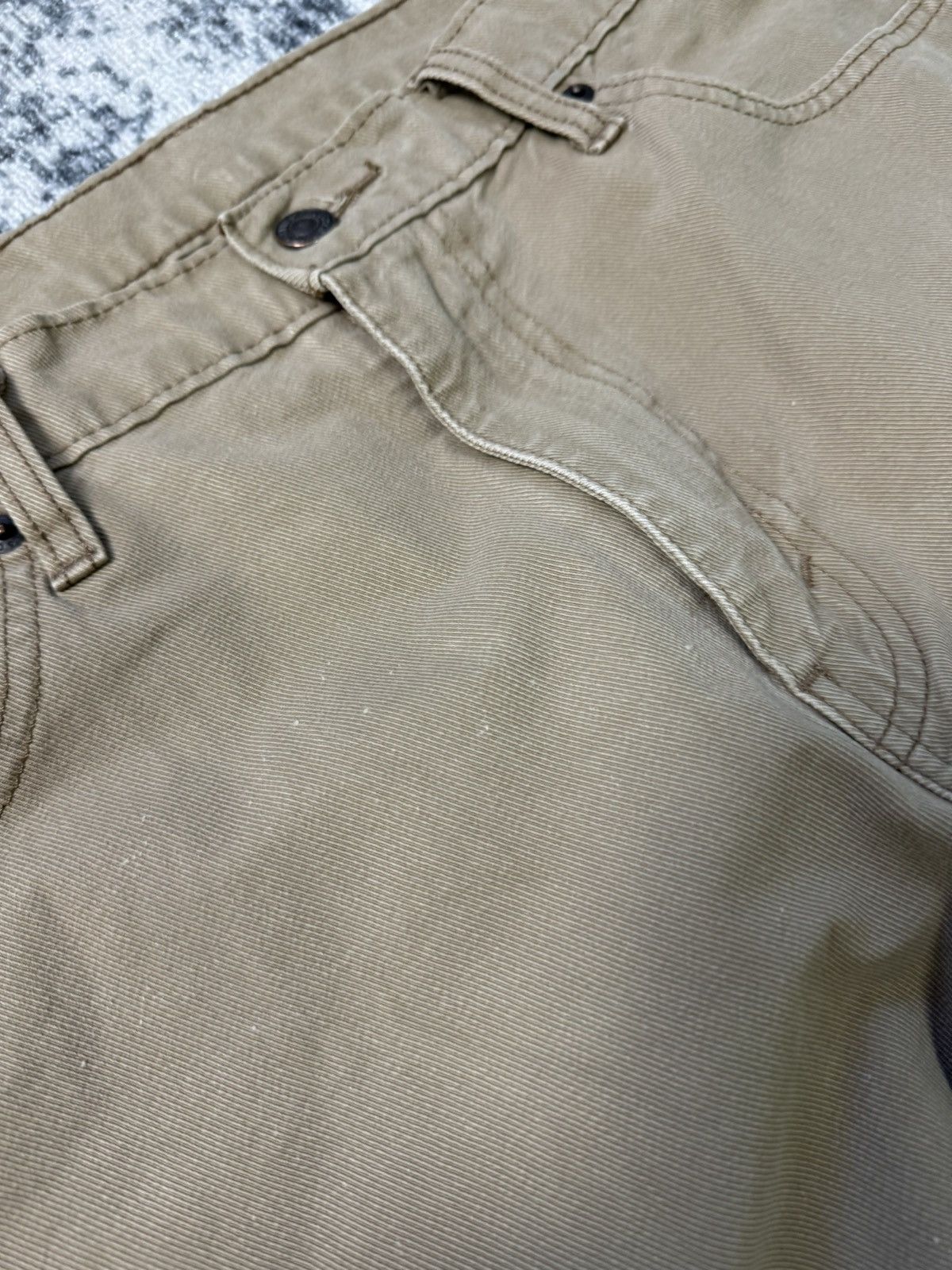 Other Vintage Levis 511 Jeans Beige Pants Baggy Y2K STYLE 90s Size US 36 / EU 52 - 7 Thumbnail