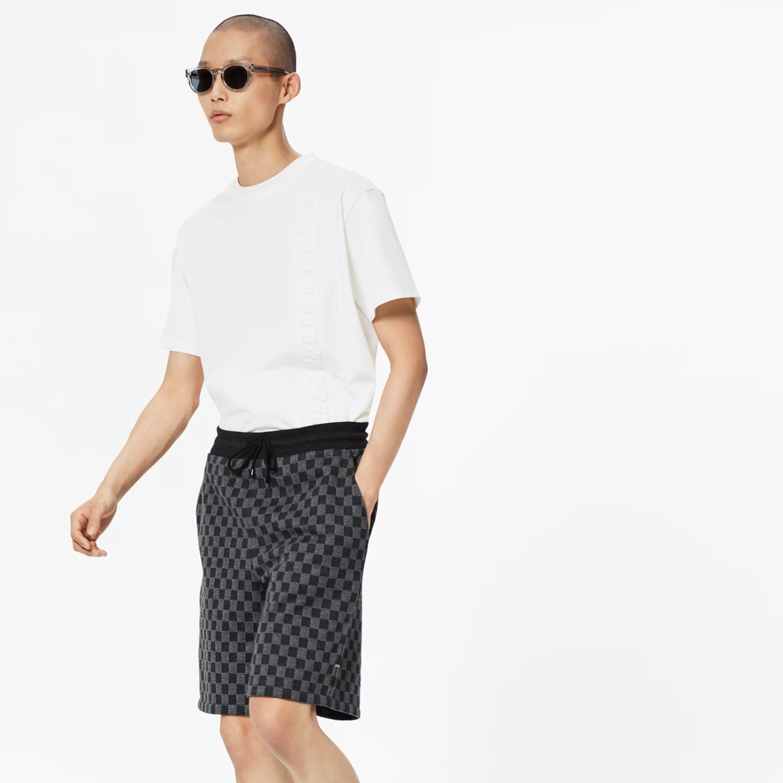 Louis Vuitton Louis Vuitton LVSE Damier Jacquard Gris Souri Grey Regular Size US 34 / EU 50 - 4 Thumbnail