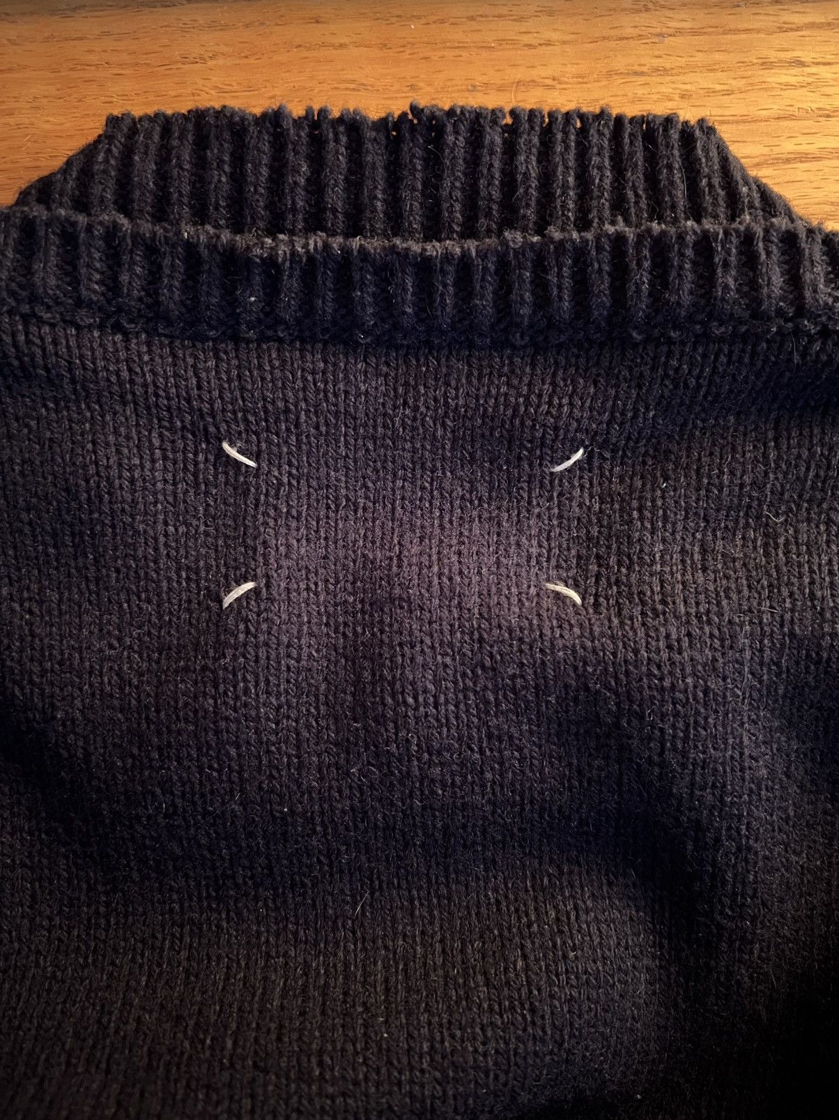 Maison Margiela MAISON MARGIELA Double Collar Sweater Size US M / EU 48-50 / 2 - 5 Thumbnail