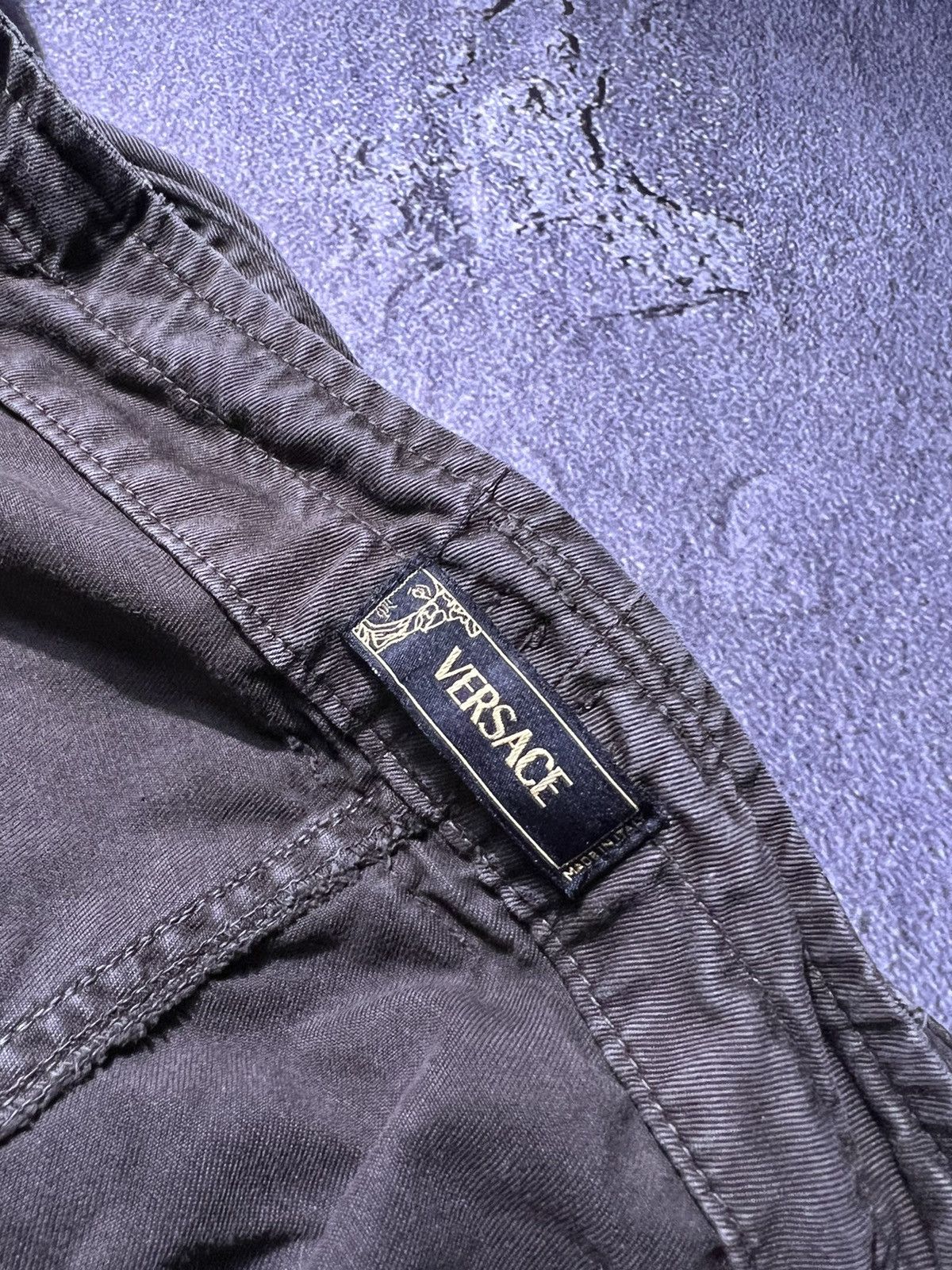 Versace 90's Versace Army-Military Y2k Cargo Overall Size US 34 / EU 50 - 10 Thumbnail