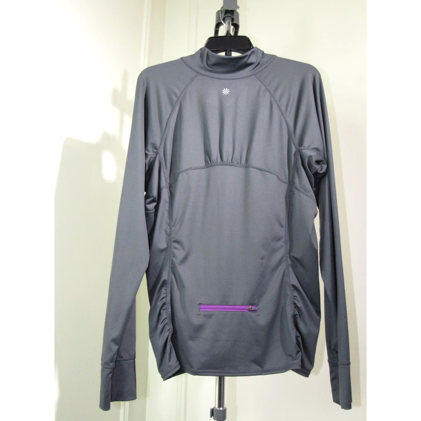 Athleta ATHLETA Jacket Womens Gray 1/4 Zip-Up Athletic Jacket 2X Plus Size Size XXL / US 16-18 / IT 52-54 - 7 Thumbnail