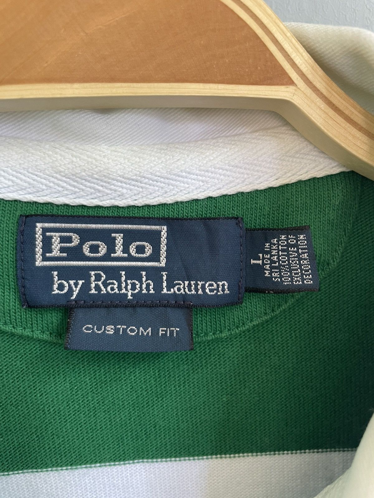 Polo Ralph Lauren Vintage Polo by Ralph Lauren long sleeve Rugby shirt Size US L / EU 52-54 / 3 - 5 Thumbnail