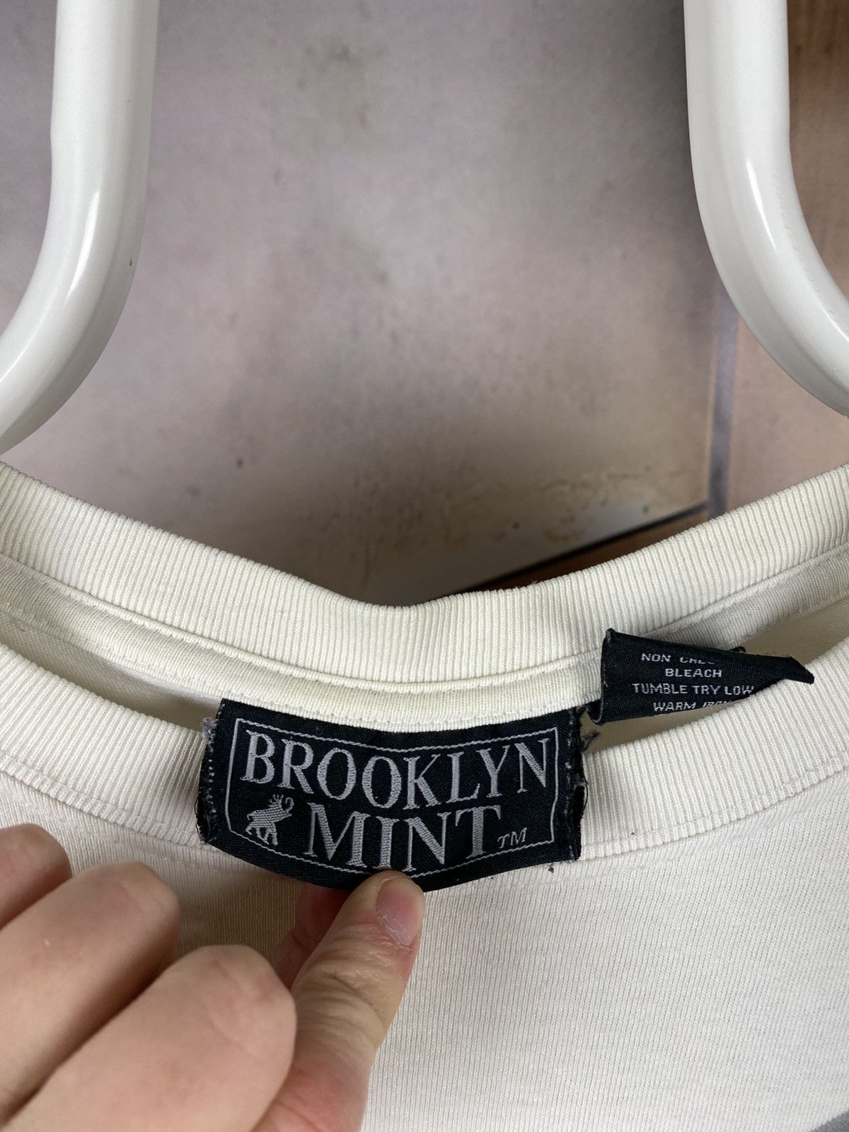 Brooklyn Mint 🎙️Vintage 2005 T-Shirt Brooklyn Mint BIG Over Print Rare Tee🎙️ Size US XL / EU 56 / 4 - 9 Thumbnail