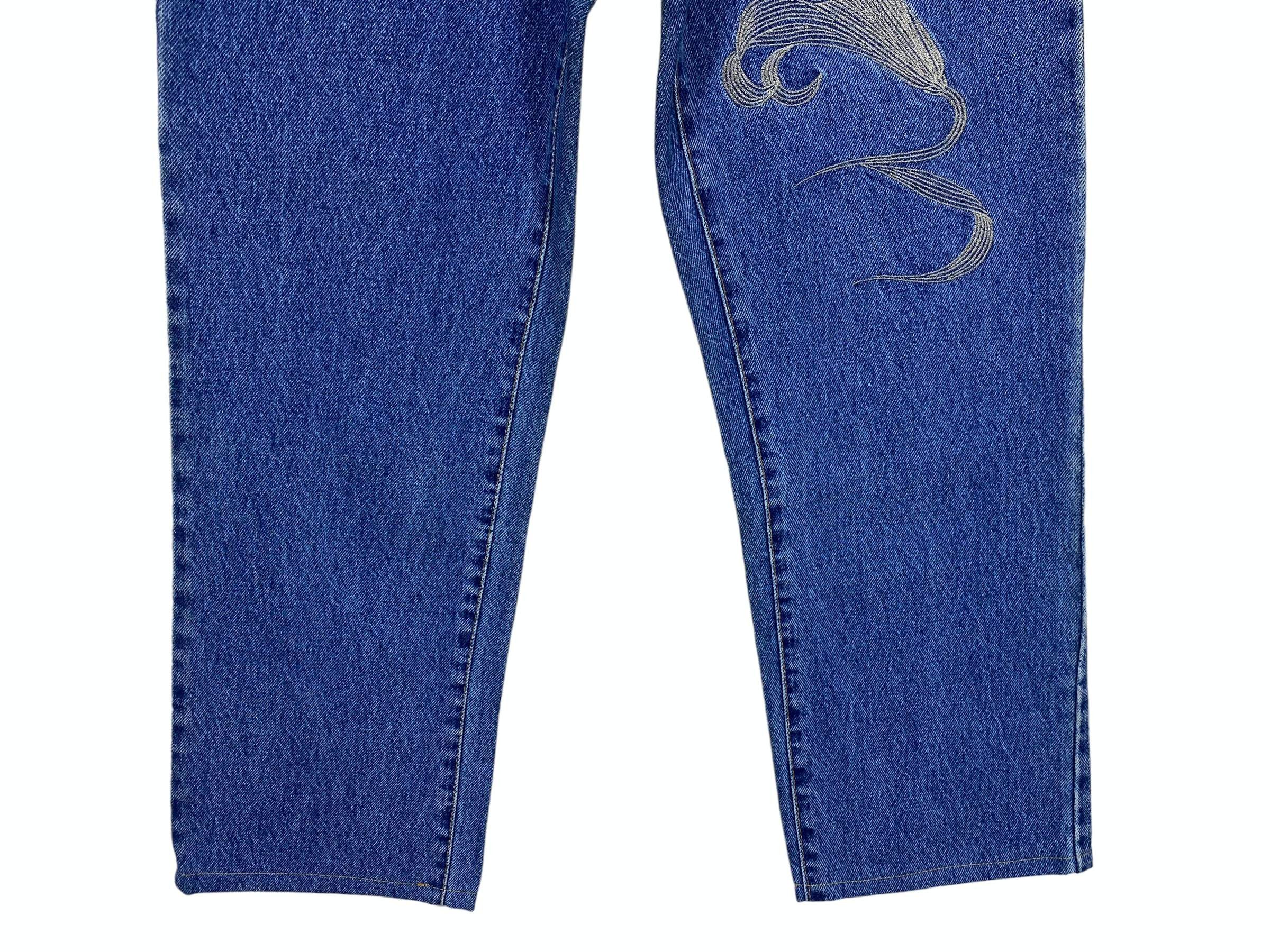 Ferre Ferre Jeans Embroided Flower Jeans Size US 26 / EU 42 - 5 Thumbnail