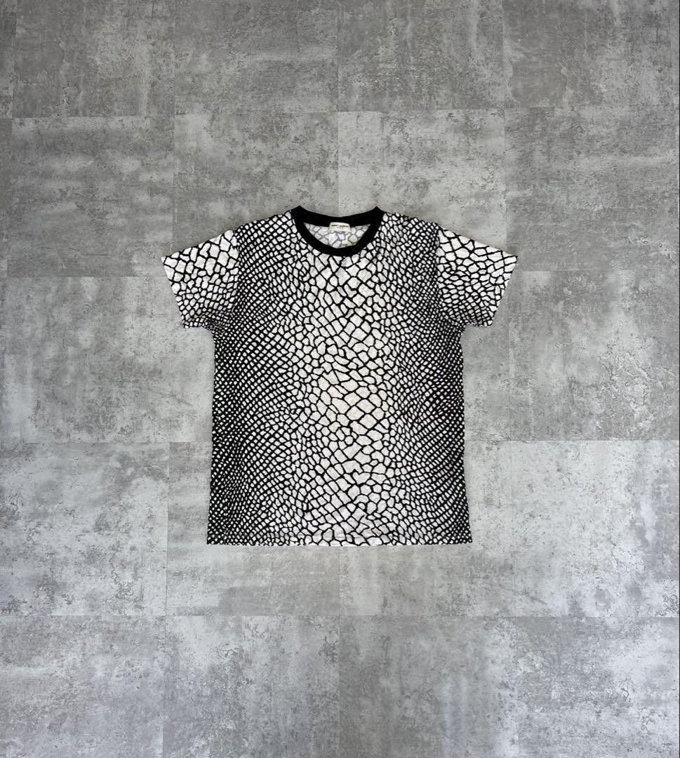 Saint Laurent Paris Saint Laurent Paris 2015 crocodile t-shirt Size US S / EU 44-46 / 1 - 1 Thumbnail