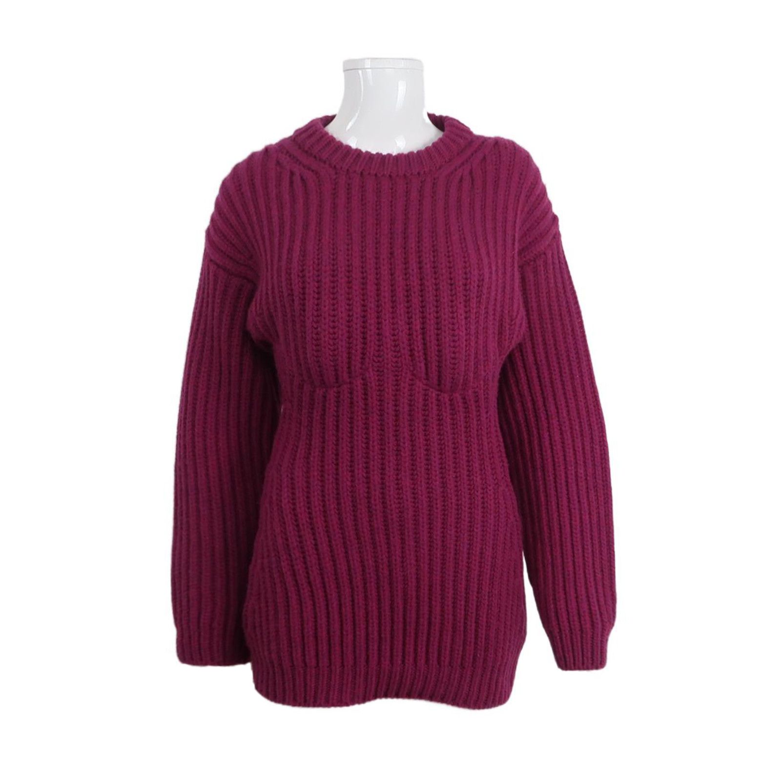 Prada Prada Wool Crewneck Sweater in Bold Color 0089 Size S / US 4 / IT 40 - 1 Thumbnail