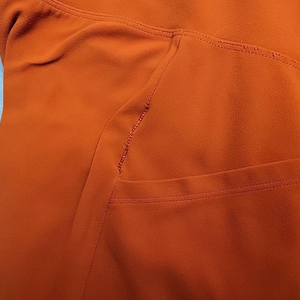 Vintage REI Co Op Shorts Womens M Orange Nylon Lycra Hiking Active Stretch Outdoors Pants? Size 32" / US 10 / IT 46 - 6 Thumbnail